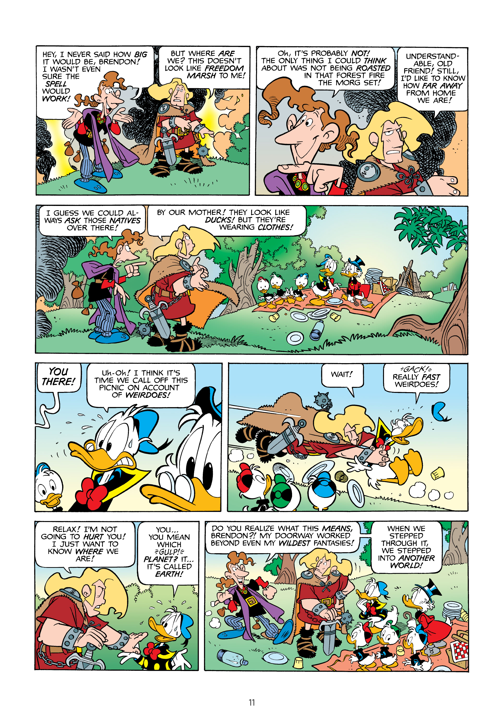 Donald Duck and Uncle Scrooge: World of the Dragonlords (2021) issue 1 - Page 12