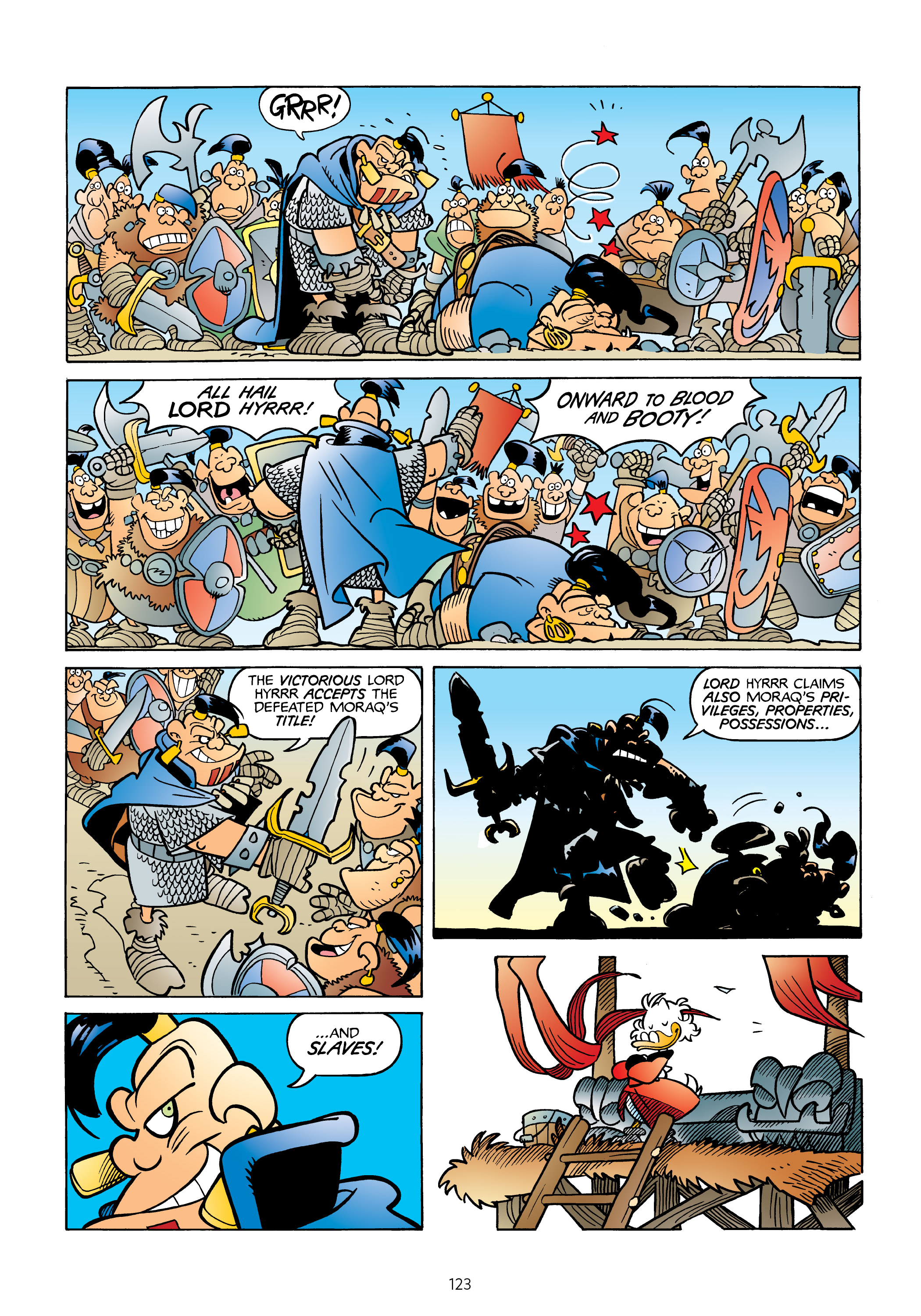 Donald Duck and Uncle Scrooge: World of the Dragonlords (2021) issue 1 - Page 124