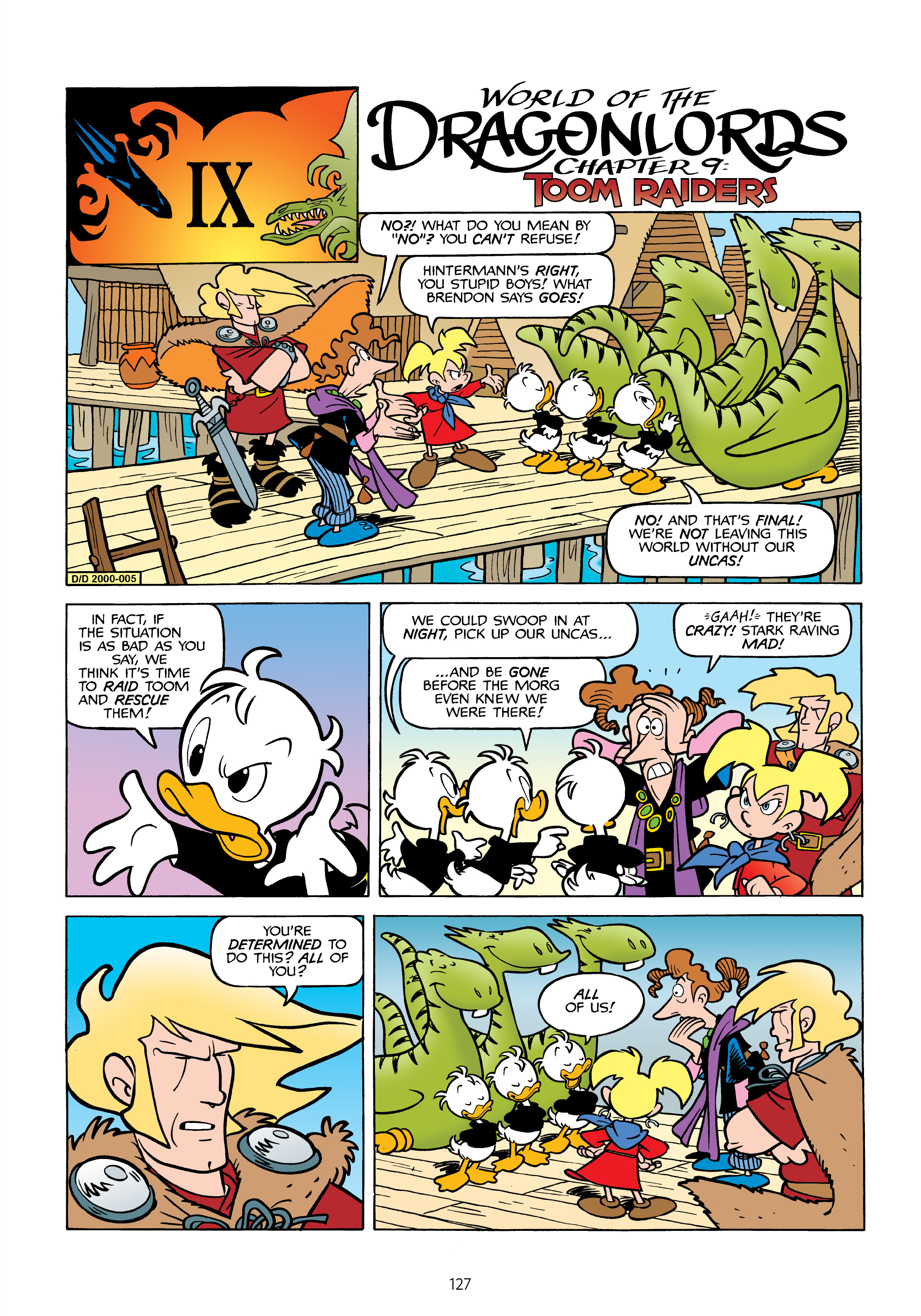 Donald Duck and Uncle Scrooge: World of the Dragonlords (2021) issue 1 - Page 128