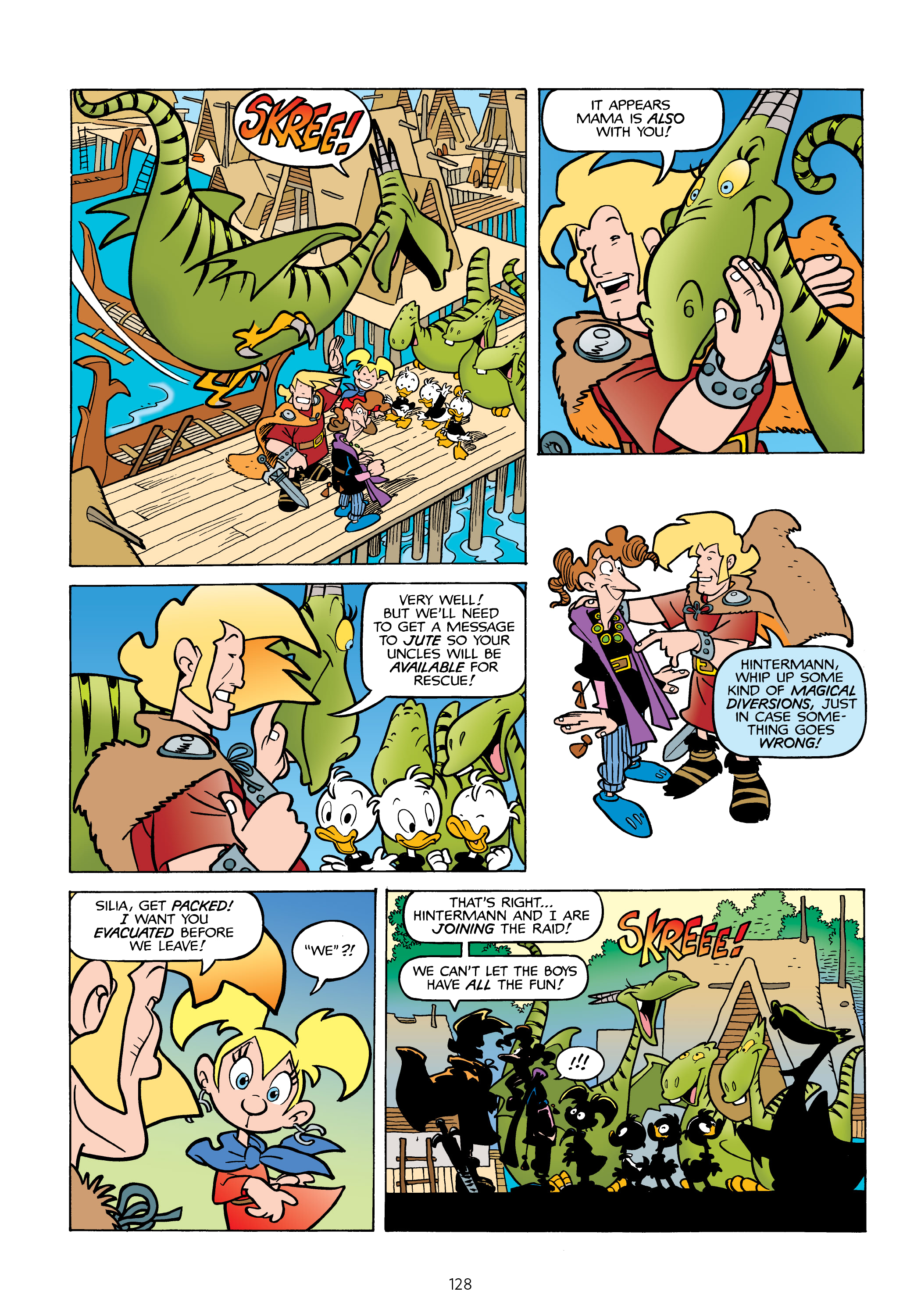 Donald Duck and Uncle Scrooge: World of the Dragonlords (2021) issue 1 - Page 129