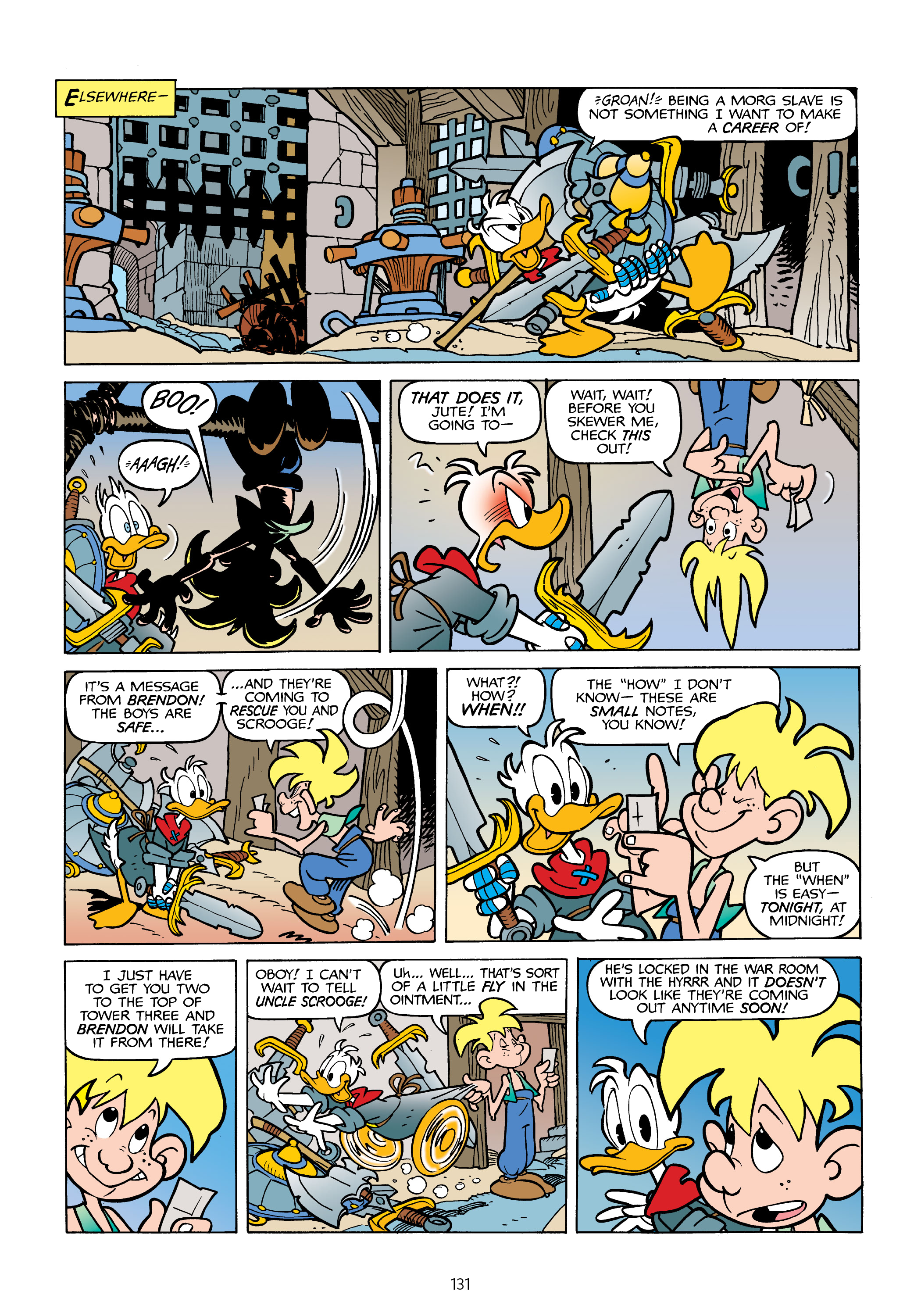 Donald Duck and Uncle Scrooge: World of the Dragonlords (2021) issue 1 - Page 132