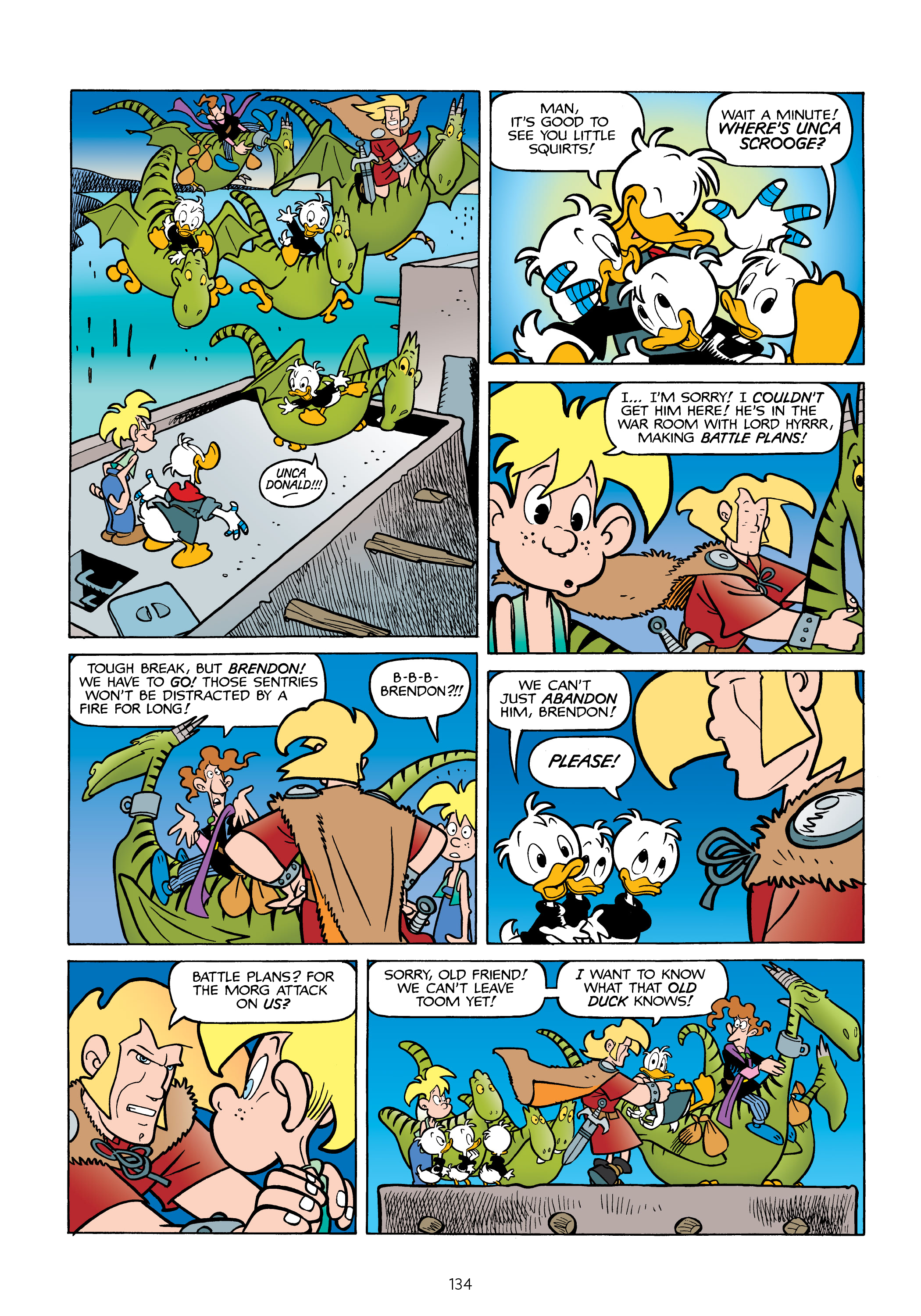 Donald Duck and Uncle Scrooge: World of the Dragonlords (2021) issue 1 - Page 135