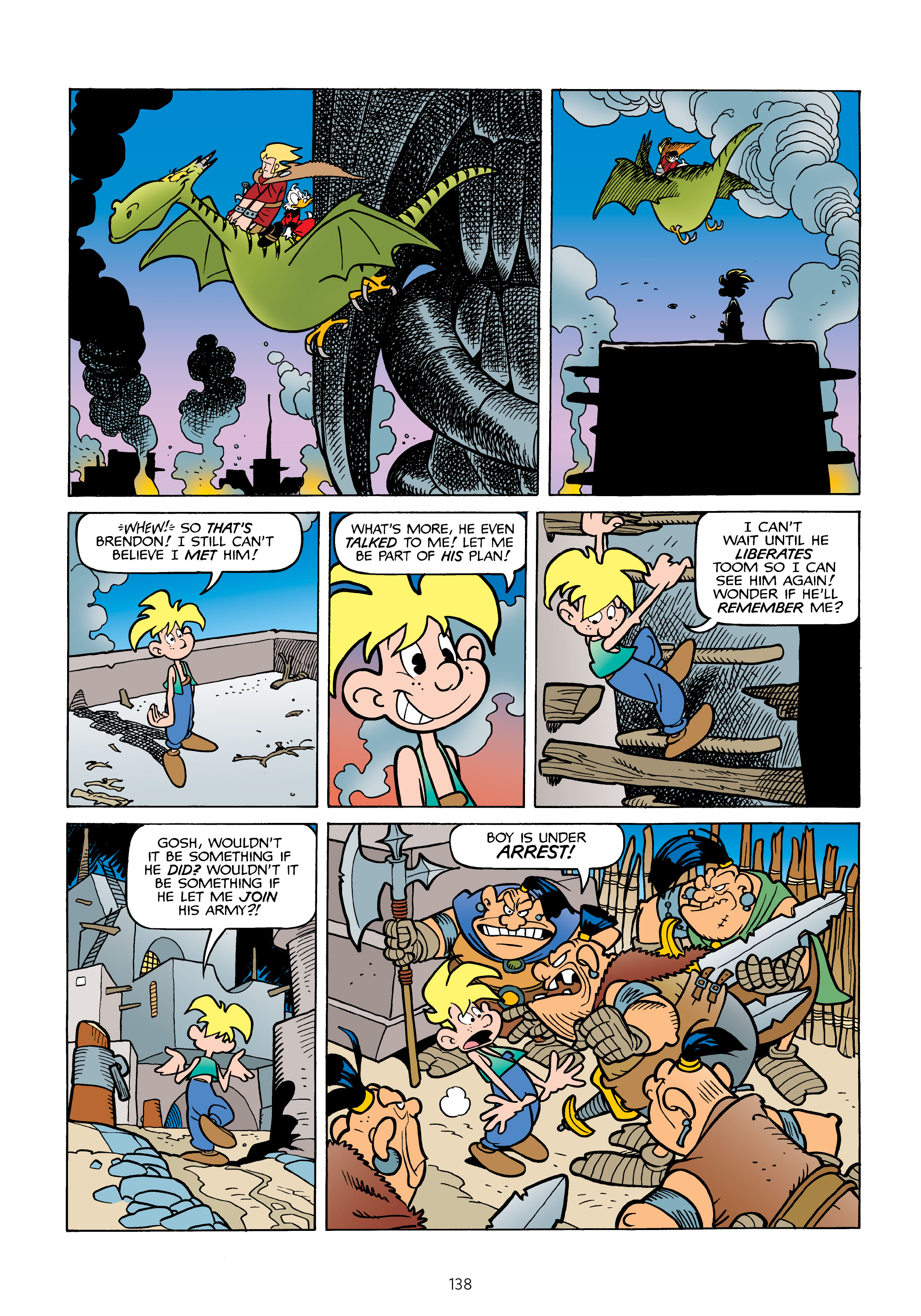 Donald Duck and Uncle Scrooge: World of the Dragonlords (2021) issue 1 - Page 139