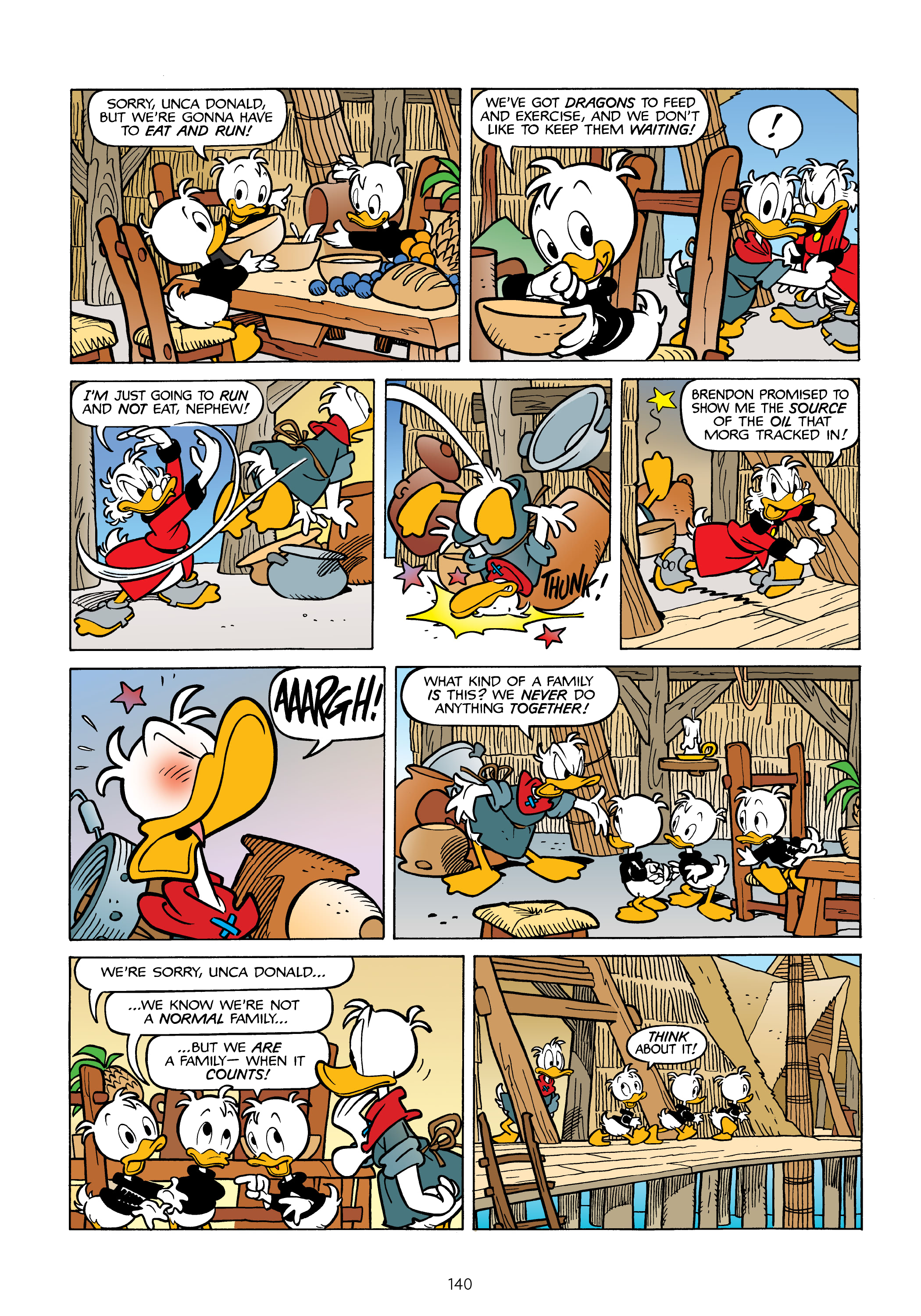 Donald Duck and Uncle Scrooge: World of the Dragonlords (2021) issue 1 - Page 141