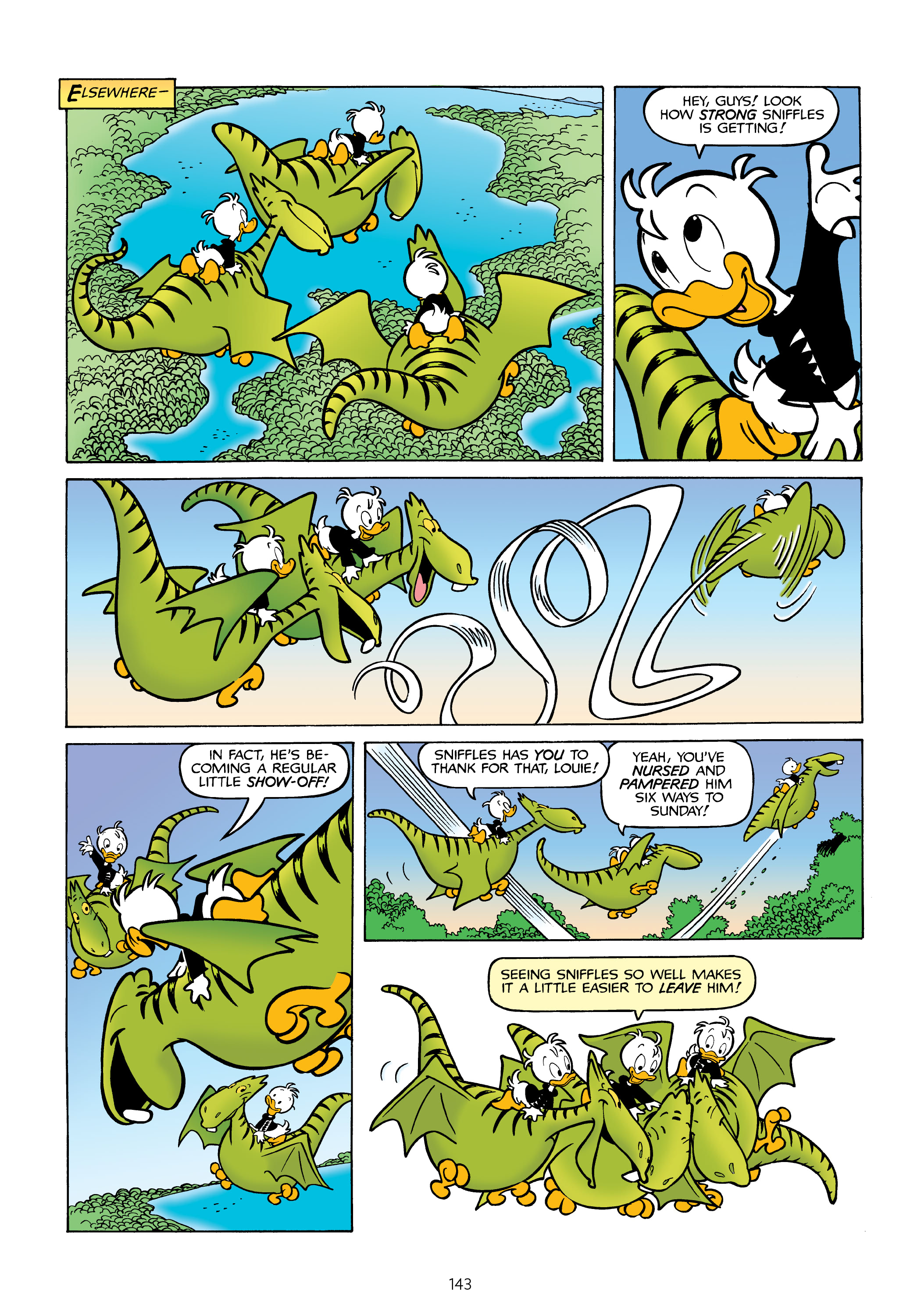 Donald Duck and Uncle Scrooge: World of the Dragonlords (2021) issue 1 - Page 144