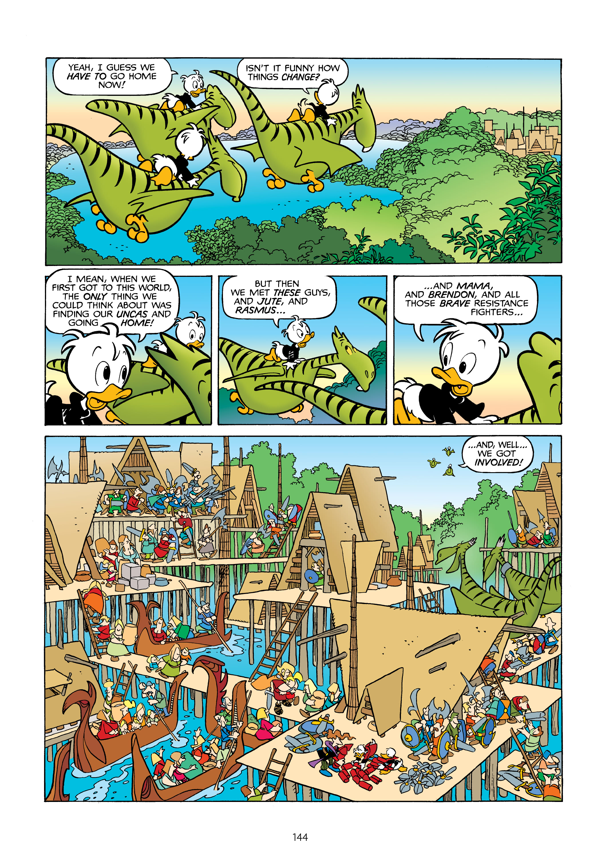 Donald Duck and Uncle Scrooge: World of the Dragonlords (2021) issue 1 - Page 145