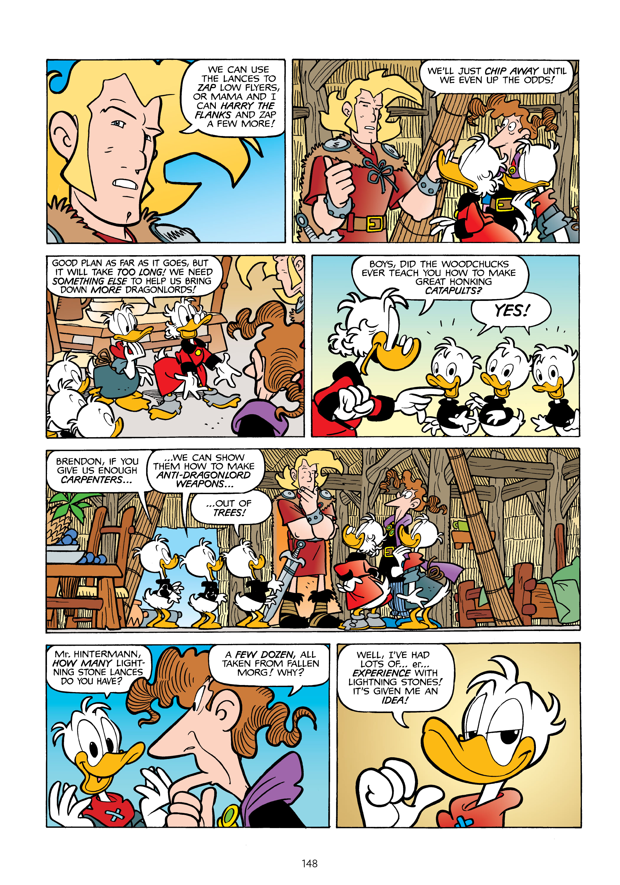 Donald Duck and Uncle Scrooge: World of the Dragonlords (2021) issue 1 - Page 149