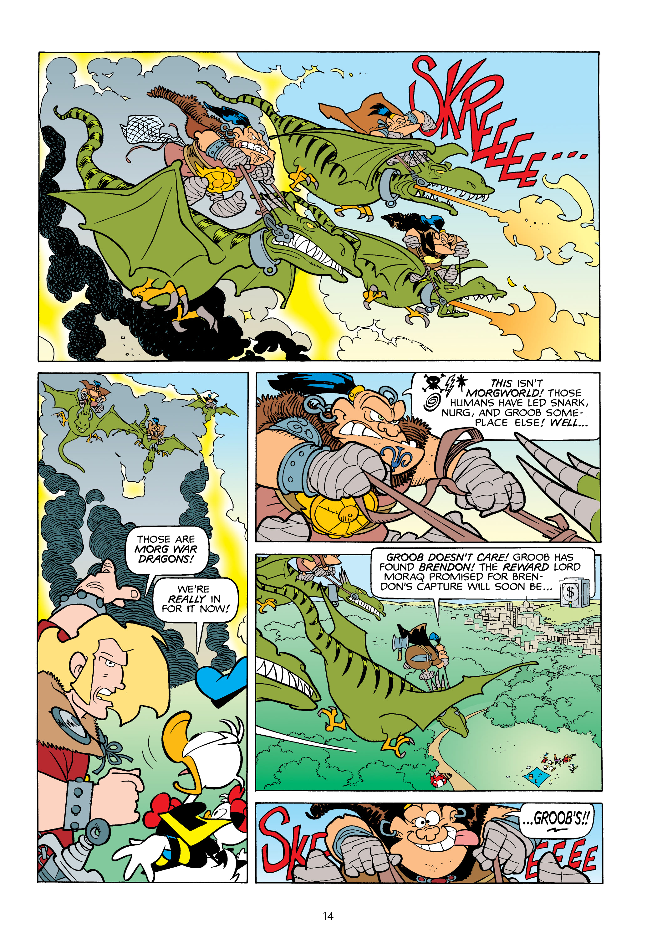 Donald Duck and Uncle Scrooge: World of the Dragonlords (2021) issue 1 - Page 15