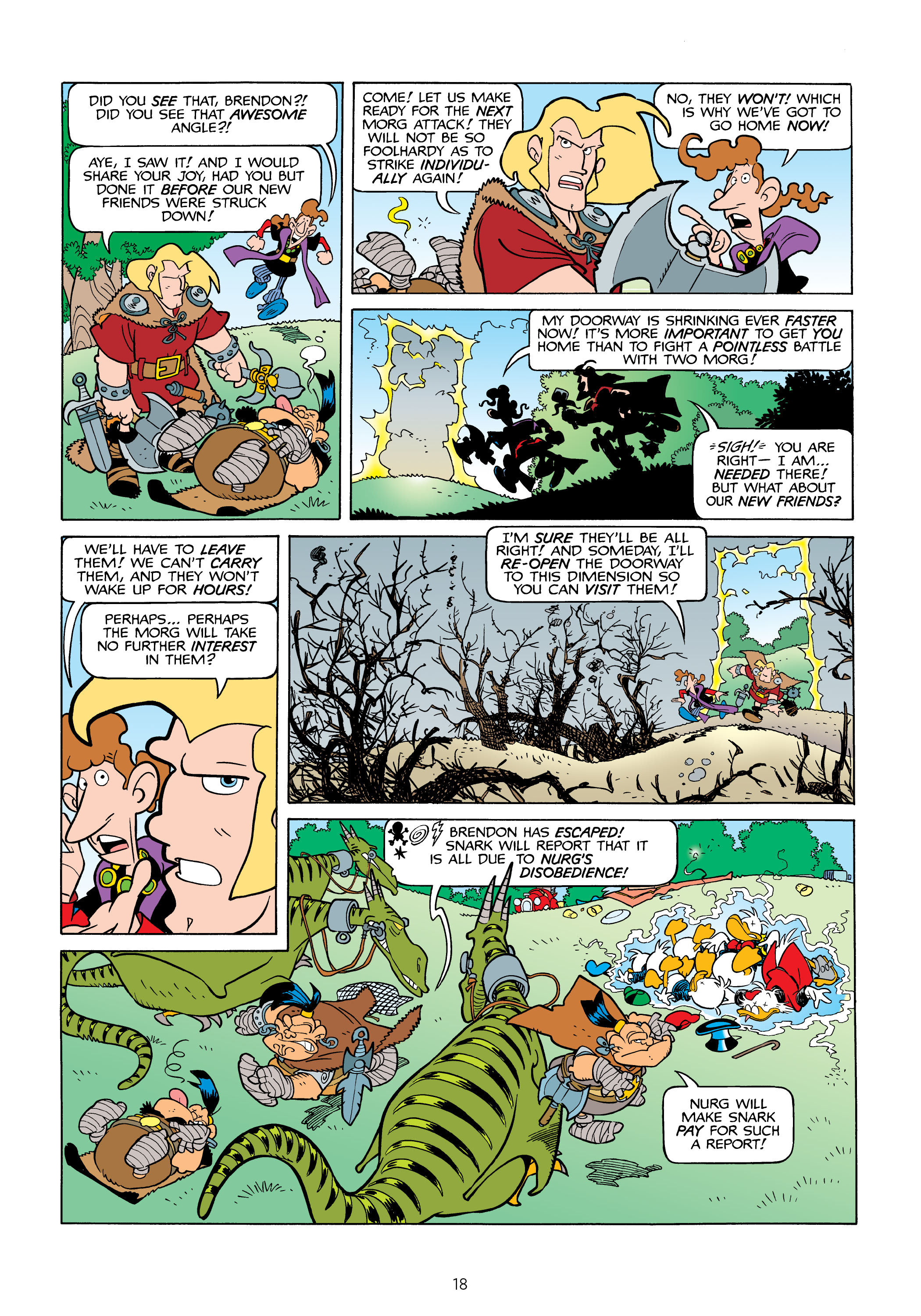 Donald Duck and Uncle Scrooge: World of the Dragonlords (2021) issue 1 - Page 19