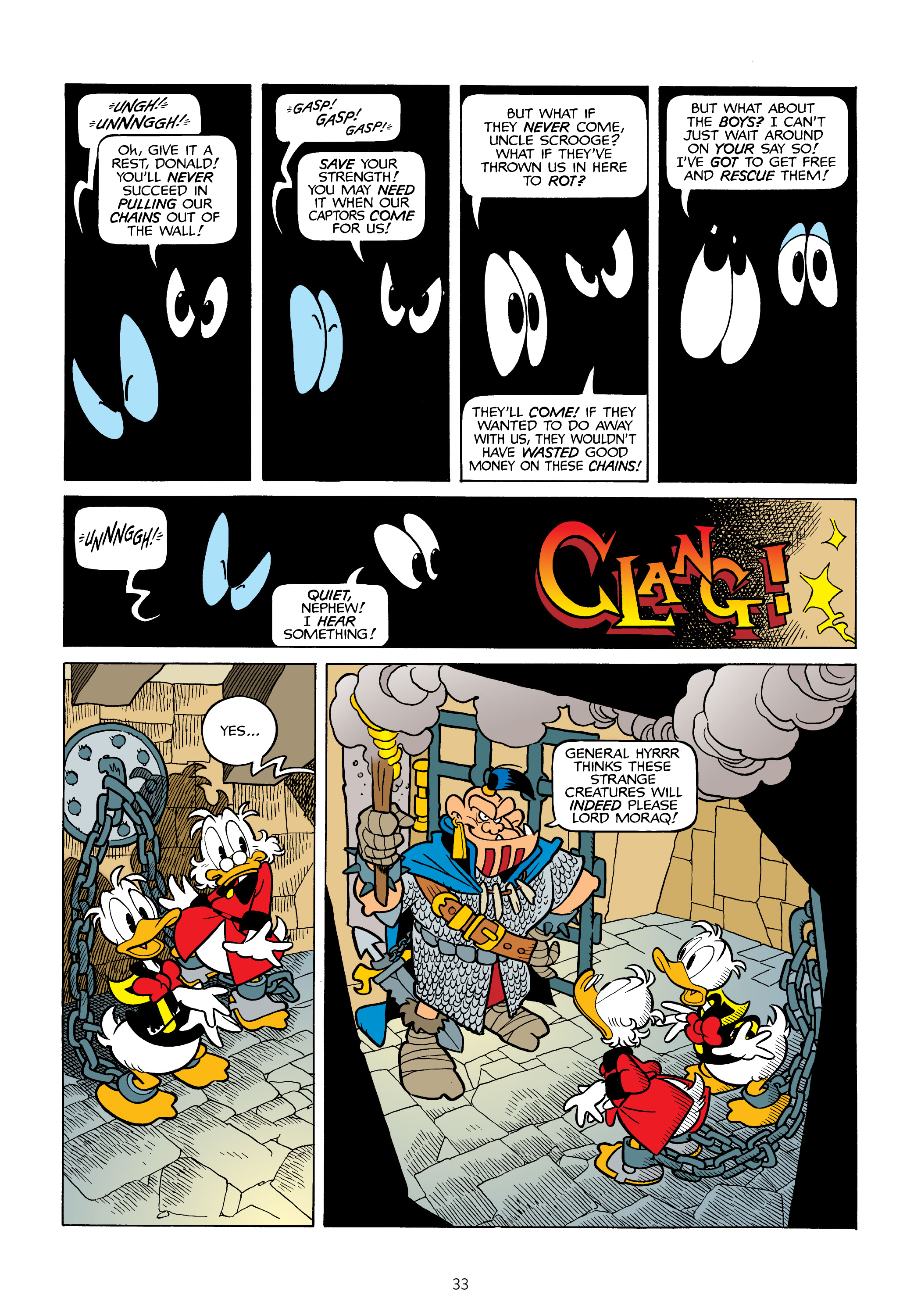 Donald Duck and Uncle Scrooge: World of the Dragonlords (2021) issue 1 - Page 34