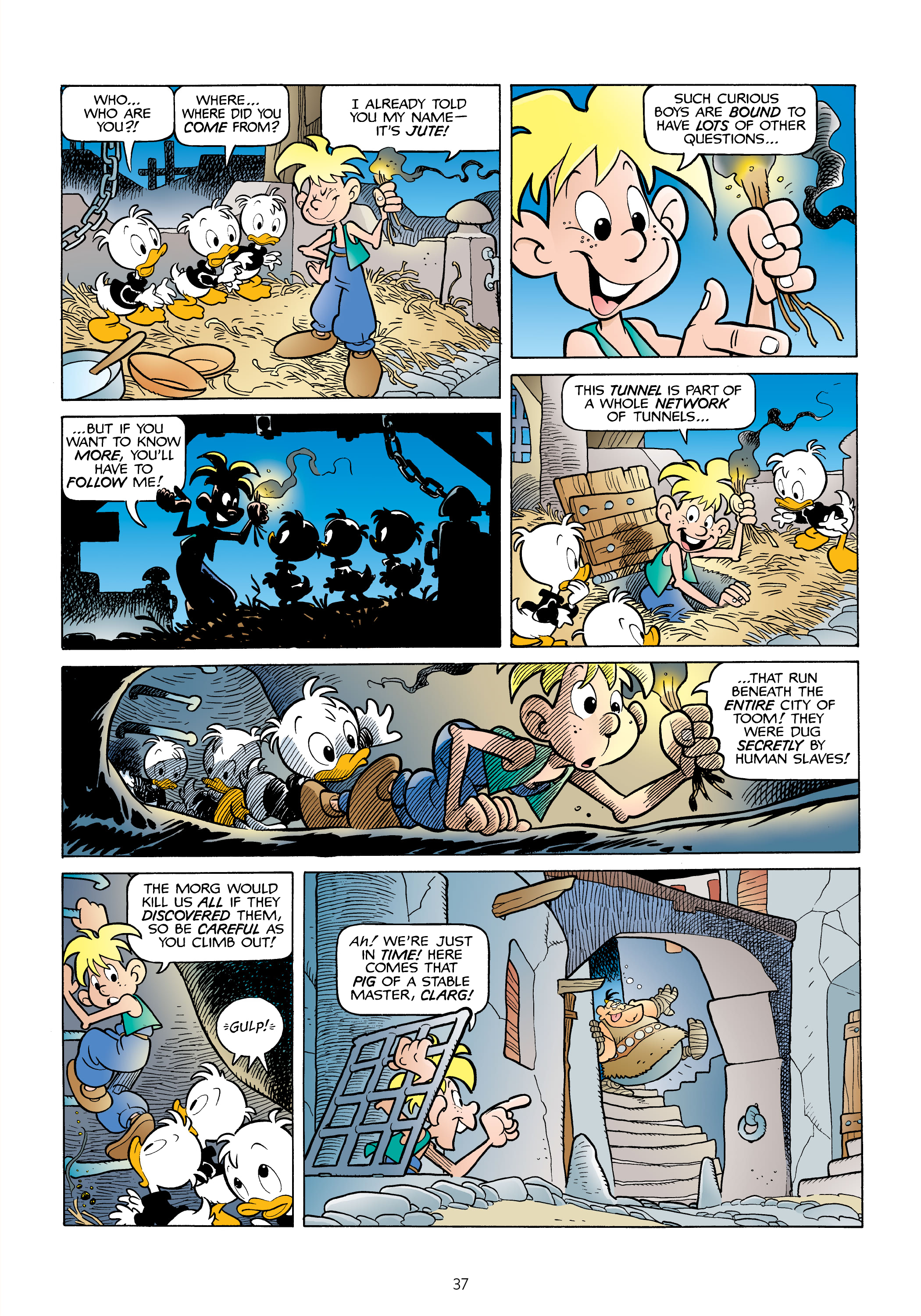 Donald Duck and Uncle Scrooge: World of the Dragonlords (2021) issue 1 - Page 38