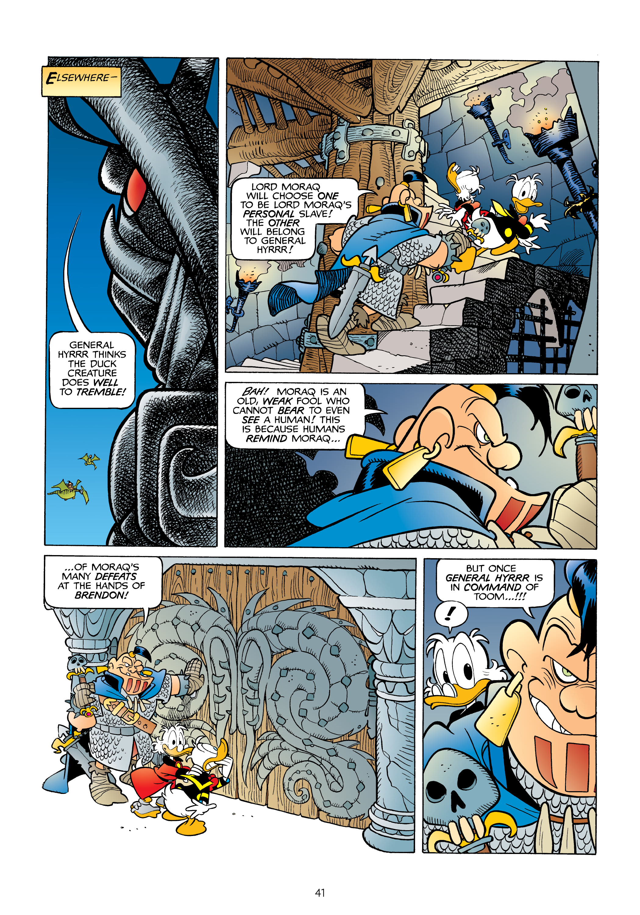 Donald Duck and Uncle Scrooge: World of the Dragonlords (2021) issue 1 - Page 42