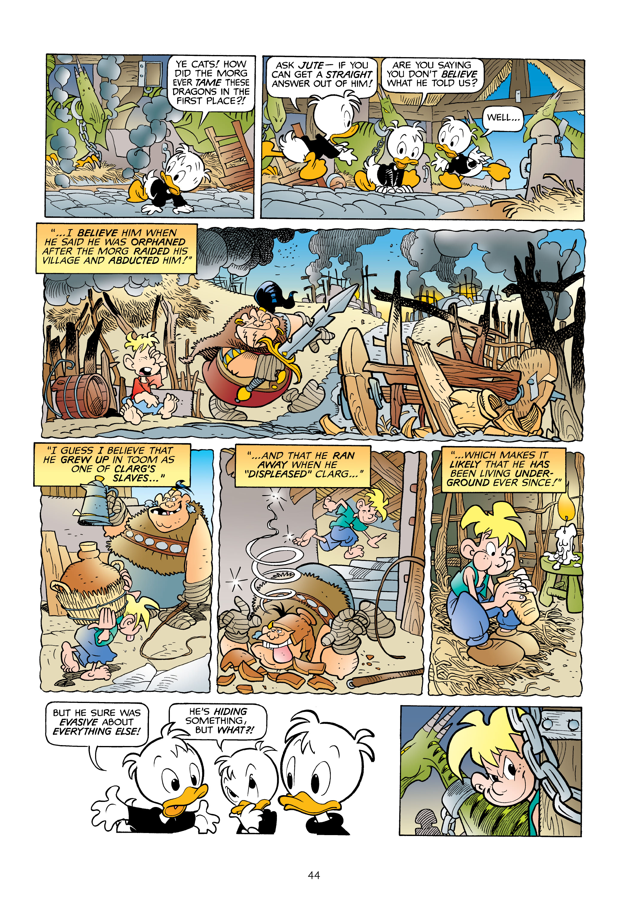 Donald Duck and Uncle Scrooge: World of the Dragonlords (2021) issue 1 - Page 45