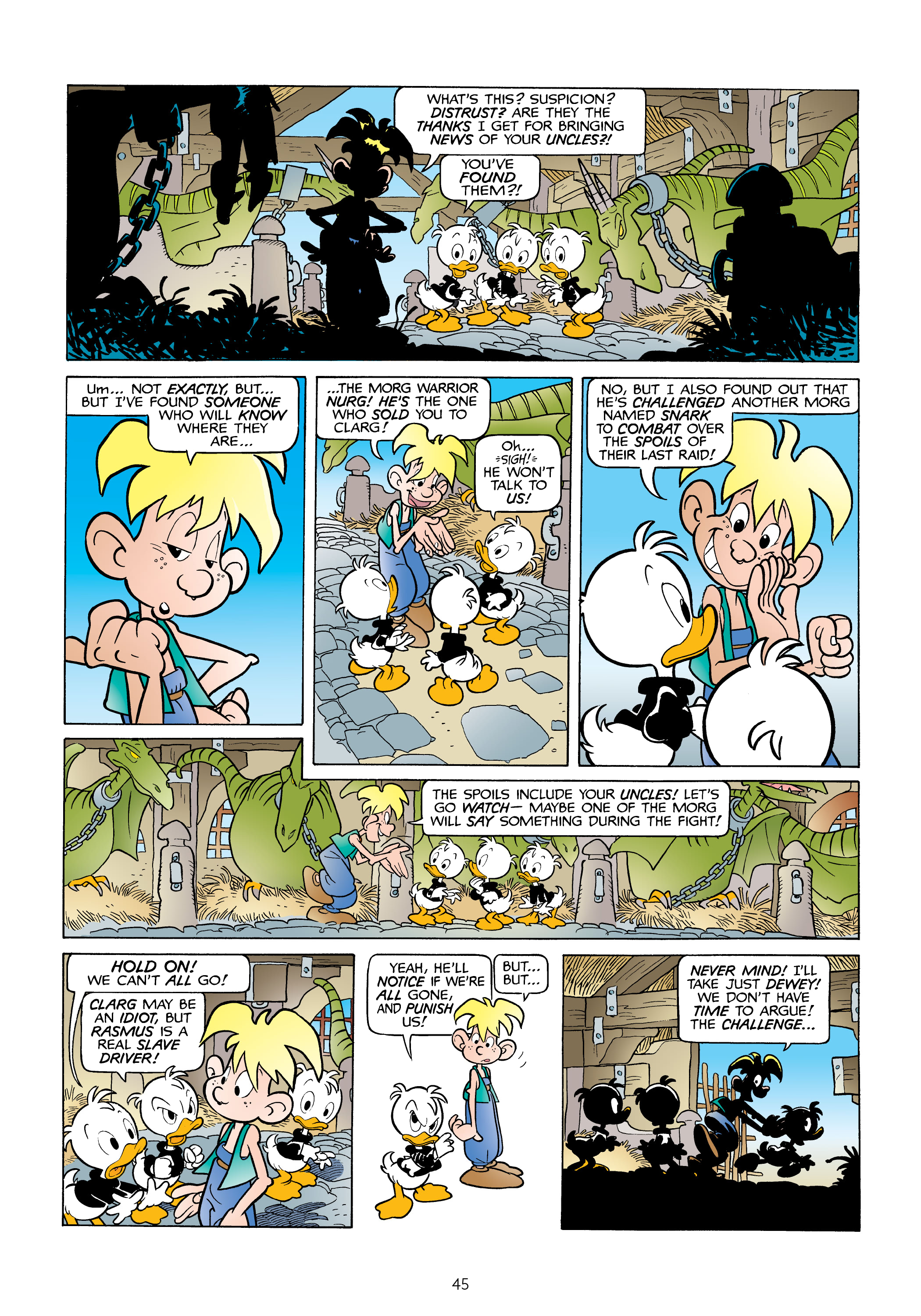 Donald Duck and Uncle Scrooge: World of the Dragonlords (2021) issue 1 - Page 46