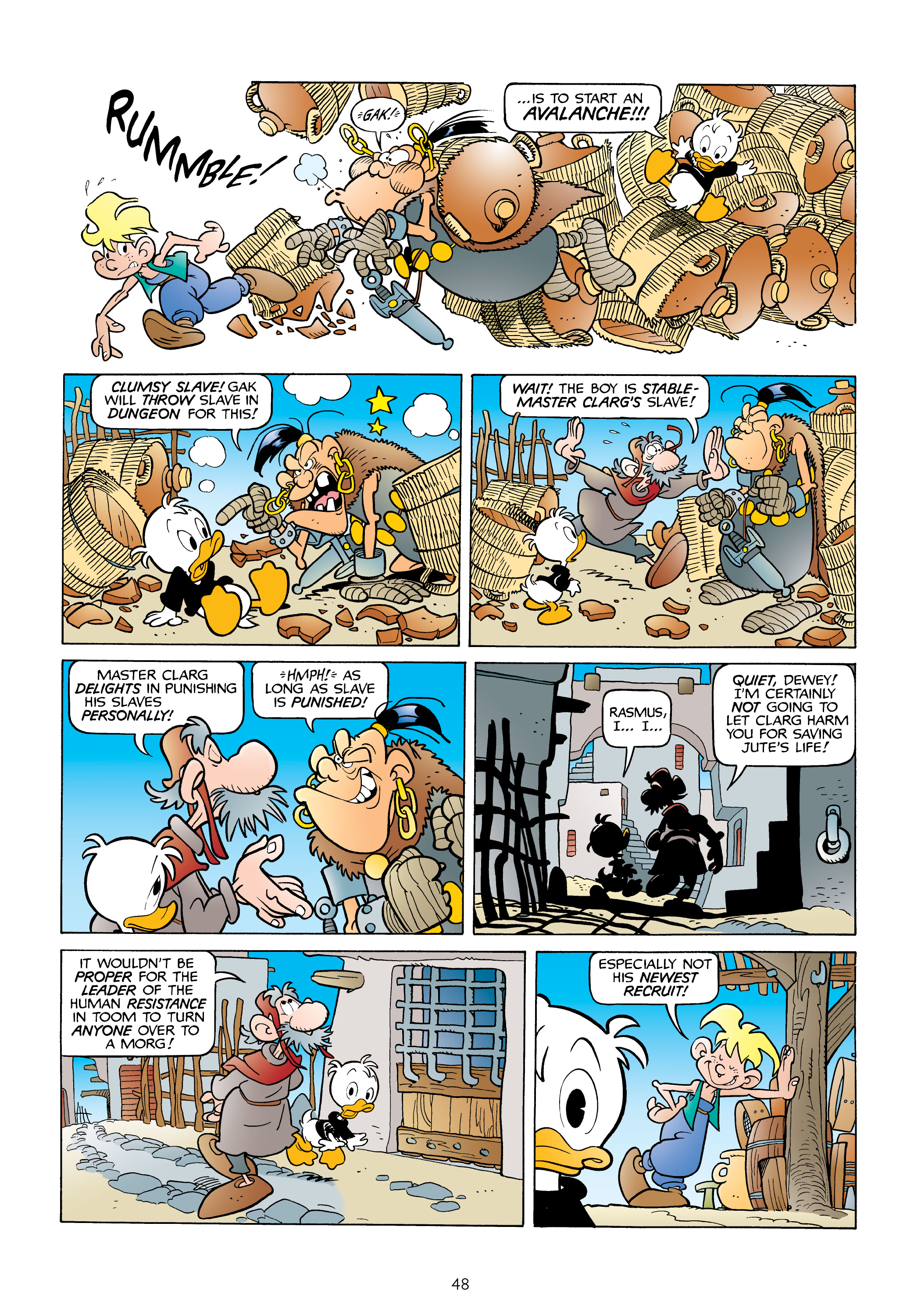 Donald Duck and Uncle Scrooge: World of the Dragonlords (2021) issue 1 - Page 49