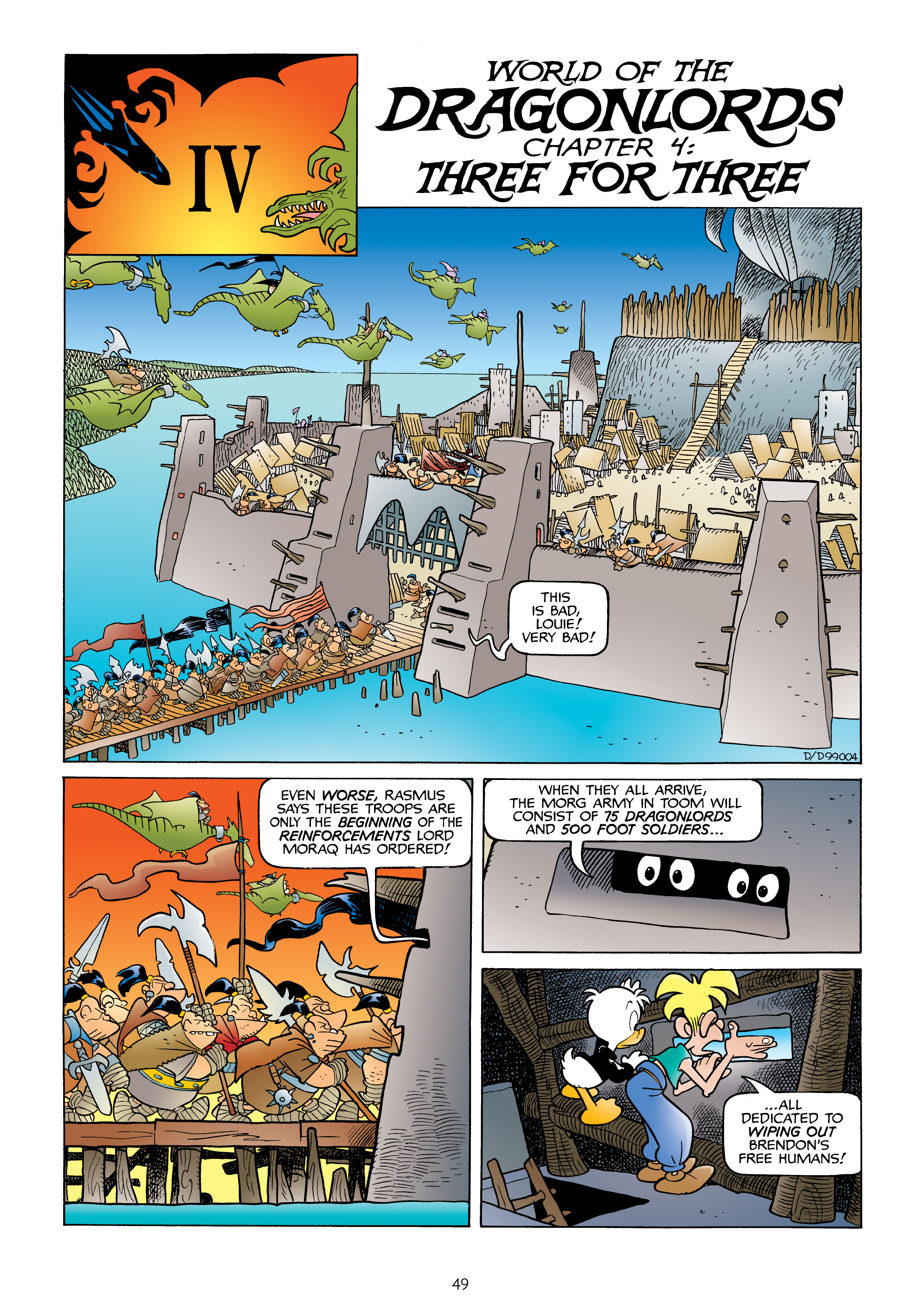 Donald Duck and Uncle Scrooge: World of the Dragonlords (2021) issue 1 - Page 50