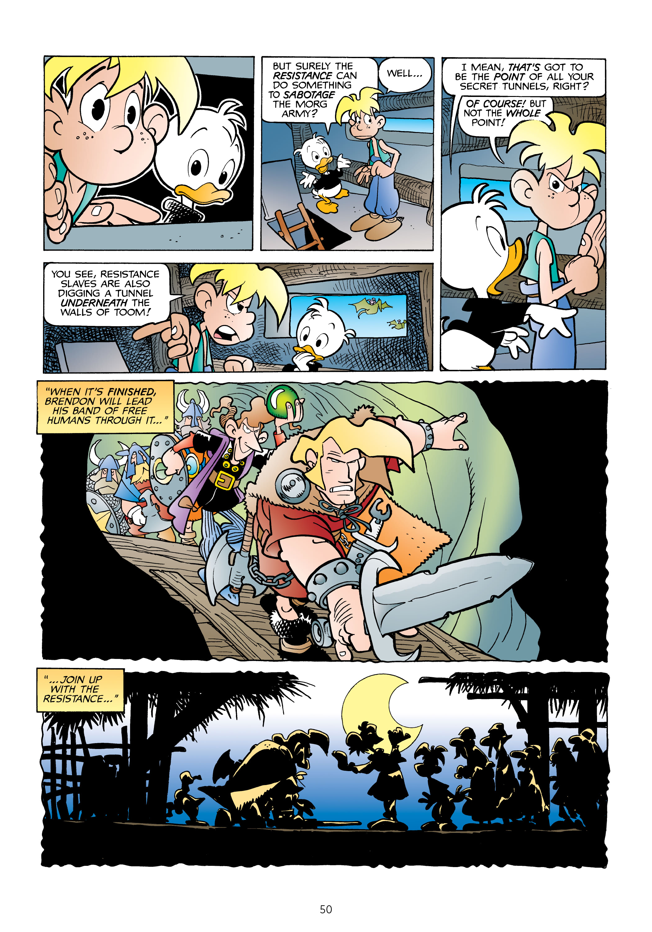 Donald Duck and Uncle Scrooge: World of the Dragonlords (2021) issue 1 - Page 51