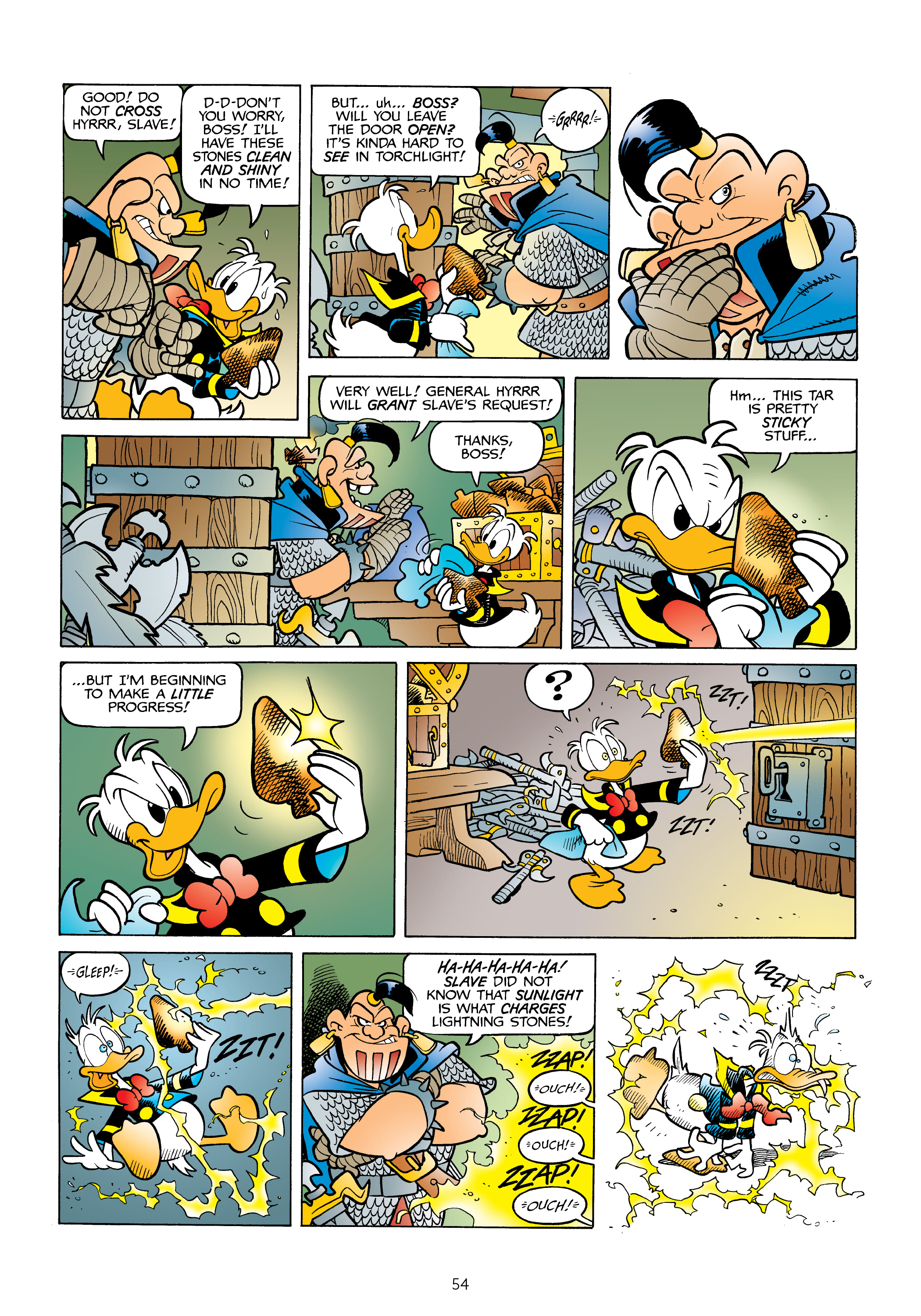 Donald Duck and Uncle Scrooge: World of the Dragonlords (2021) issue 1 - Page 55