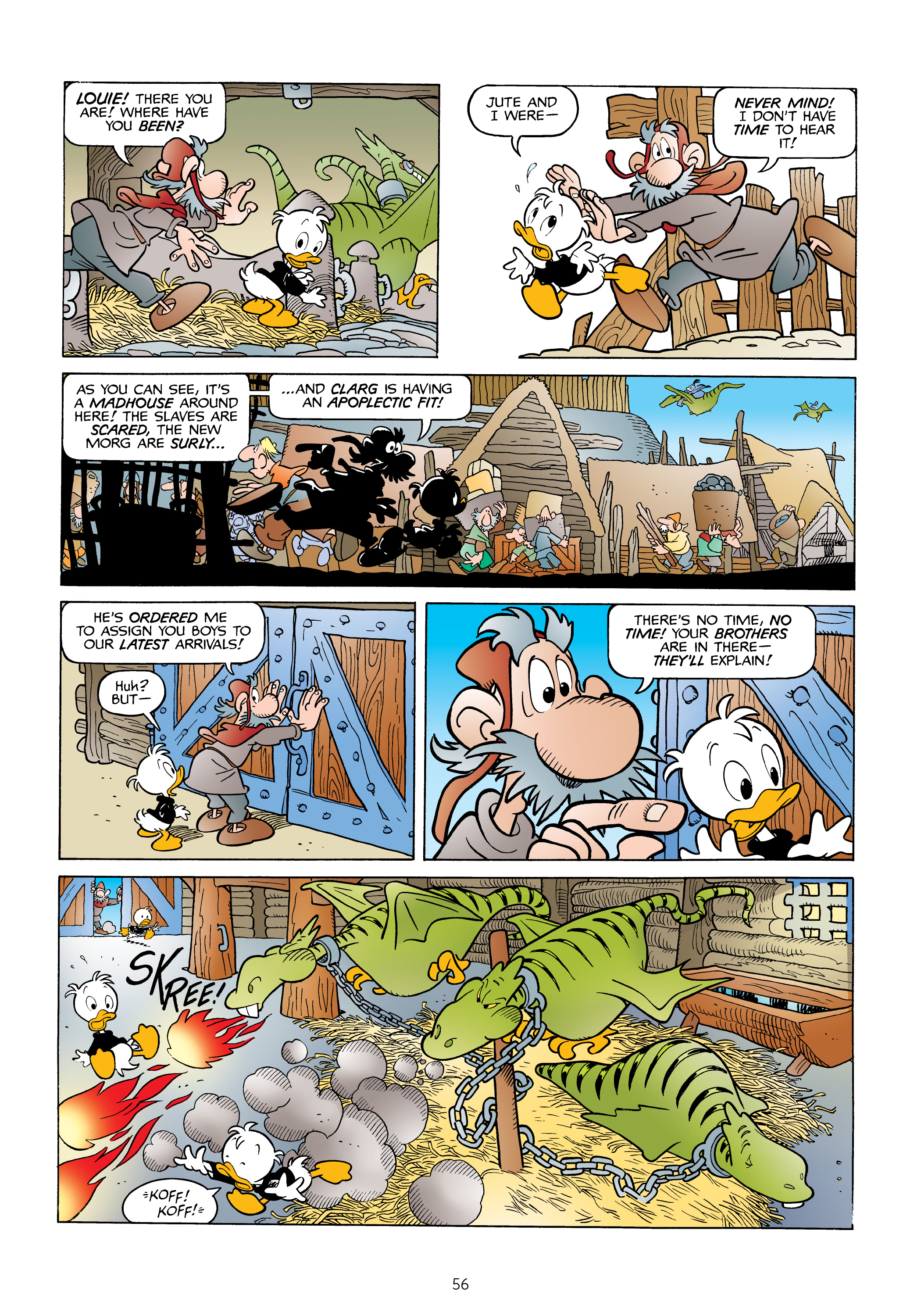 Donald Duck and Uncle Scrooge: World of the Dragonlords (2021) issue 1 - Page 57