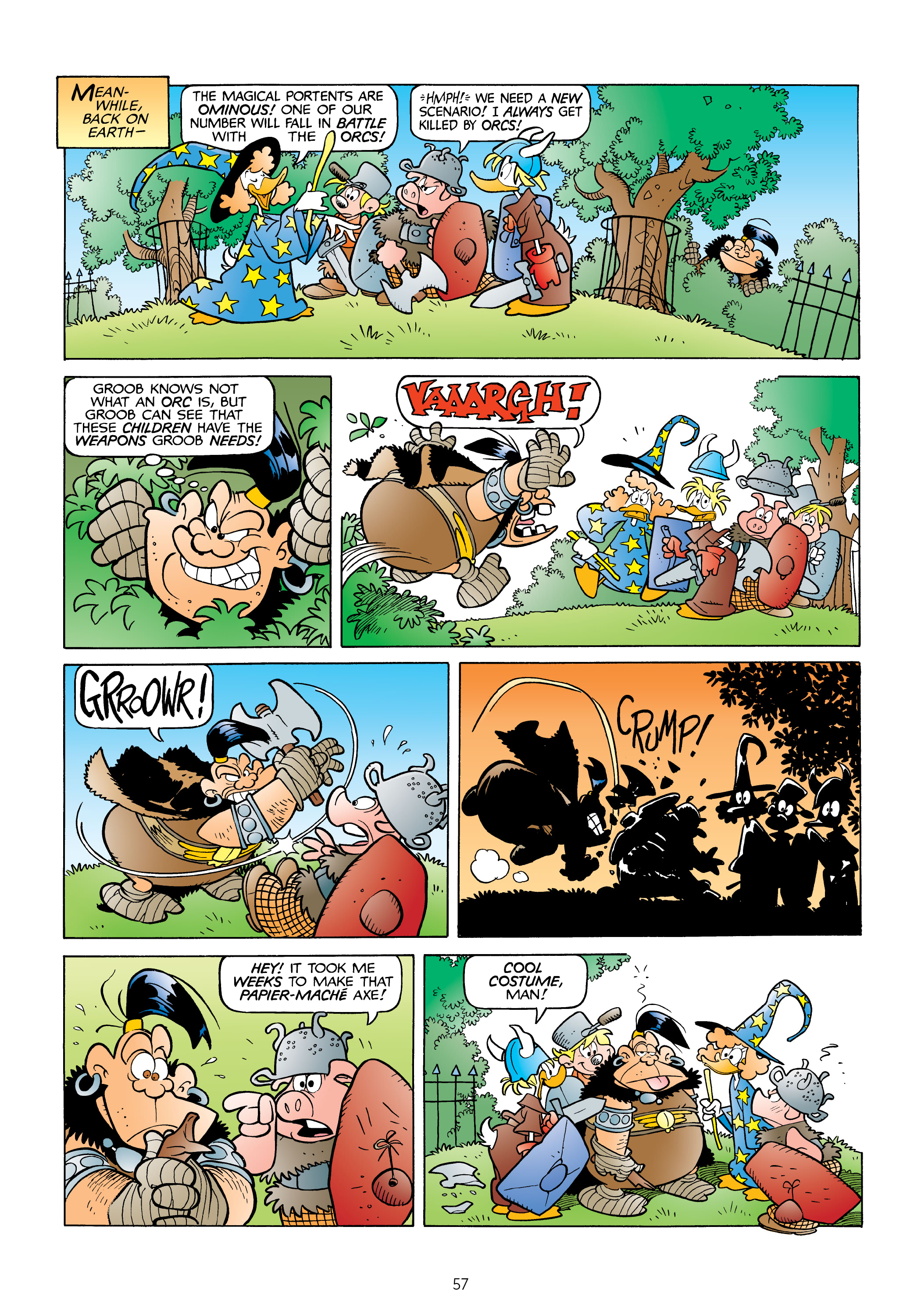 Donald Duck and Uncle Scrooge: World of the Dragonlords (2021) issue 1 - Page 58