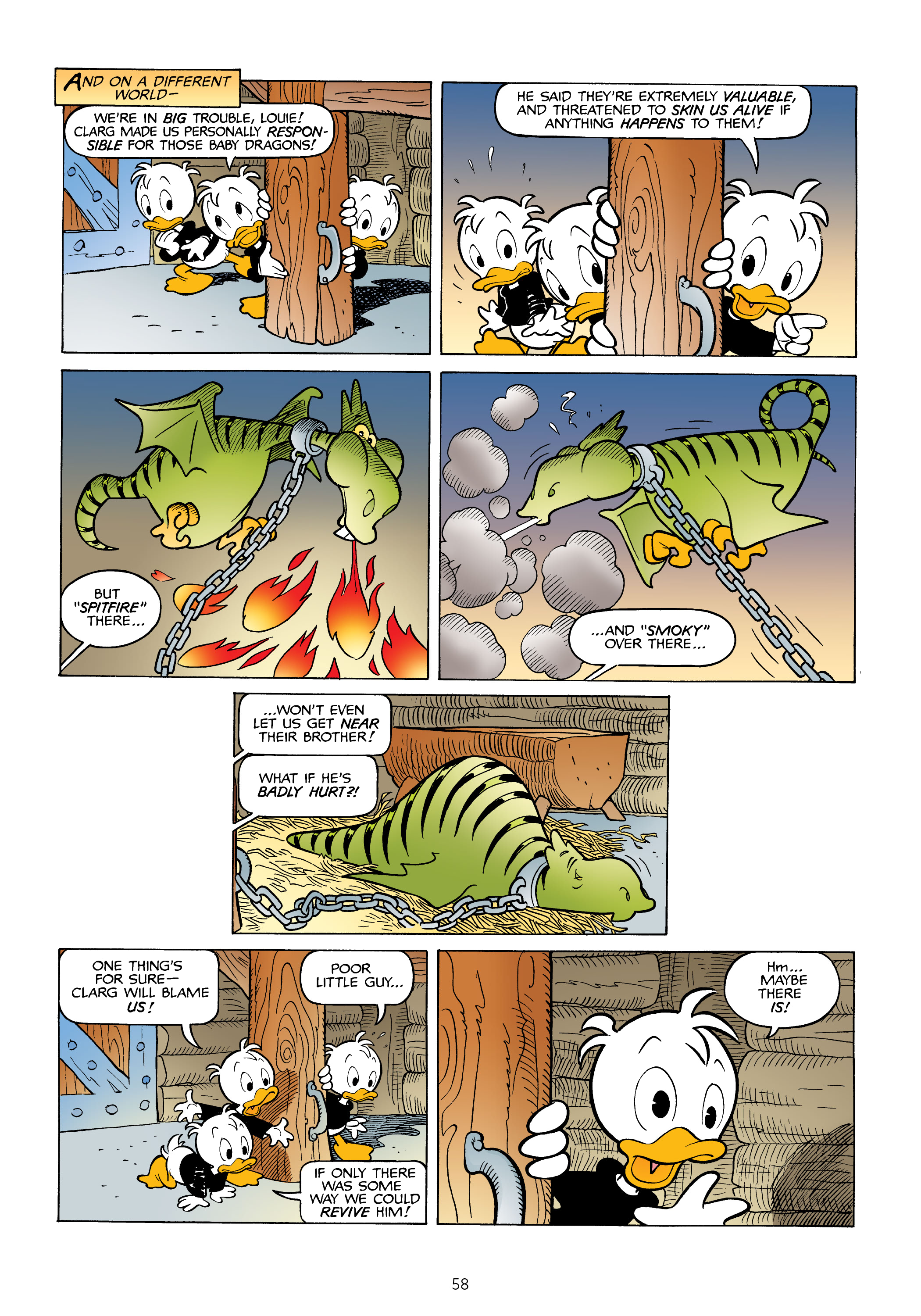 Donald Duck and Uncle Scrooge: World of the Dragonlords (2021) issue 1 - Page 59