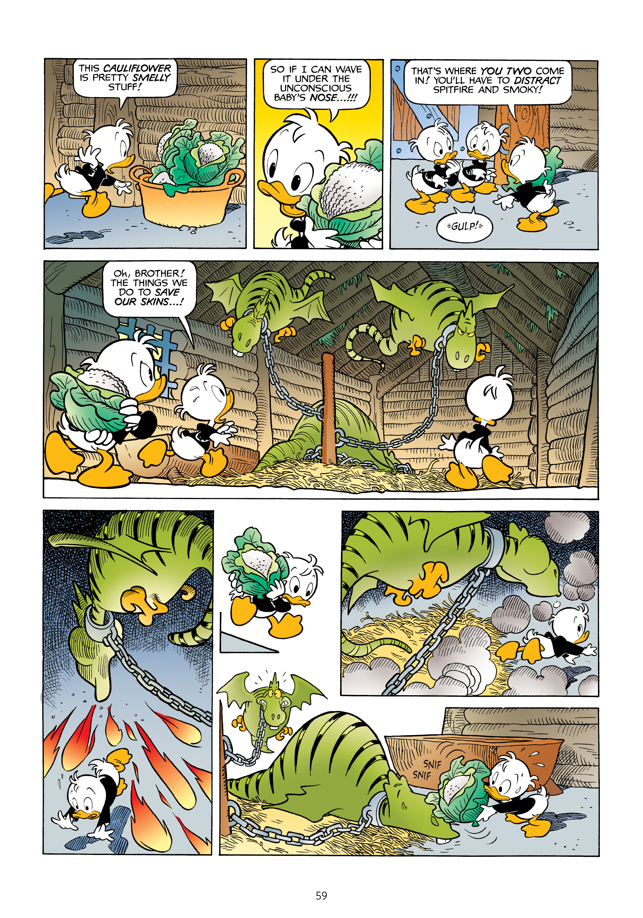 Donald Duck and Uncle Scrooge: World of the Dragonlords (2021) issue 1 - Page 60