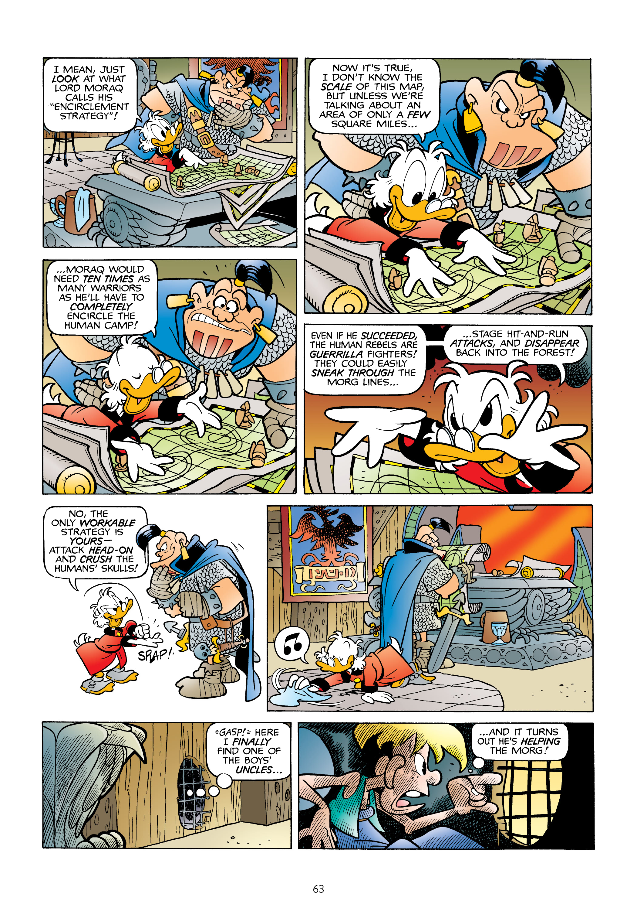 Donald Duck and Uncle Scrooge: World of the Dragonlords (2021) issue 1 - Page 64