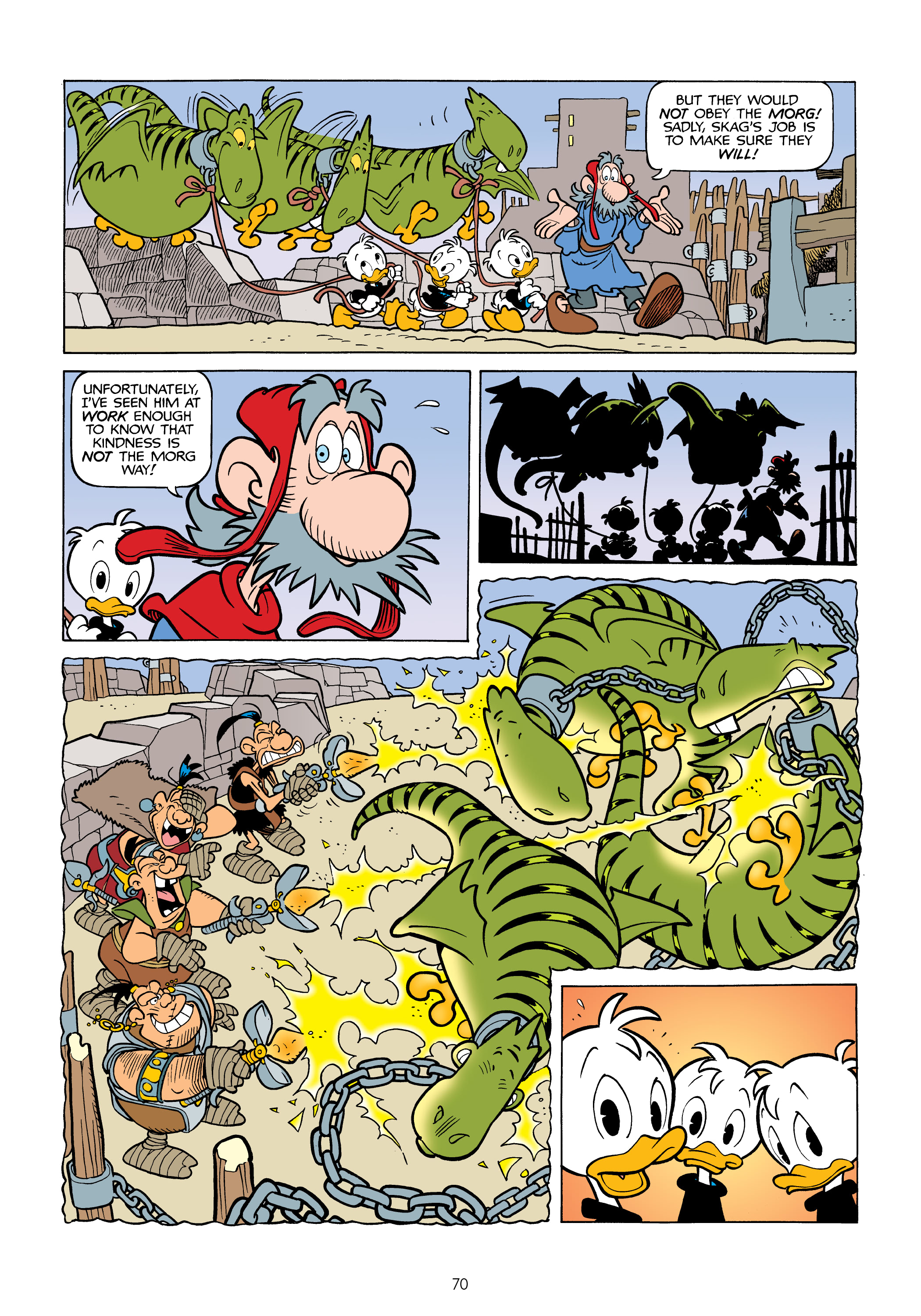 Donald Duck and Uncle Scrooge: World of the Dragonlords (2021) issue 1 - Page 71