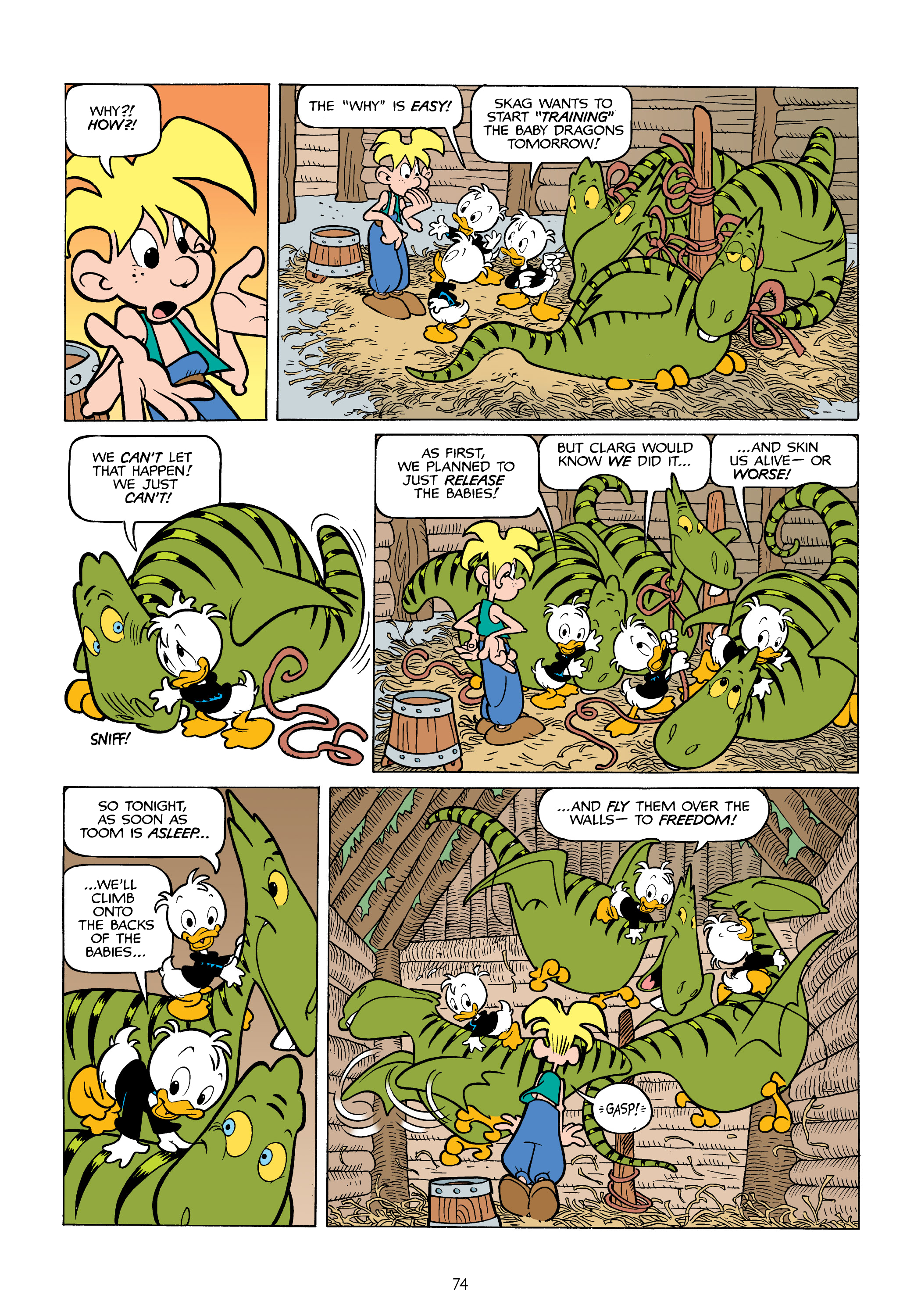 Donald Duck and Uncle Scrooge: World of the Dragonlords (2021) issue 1 - Page 75