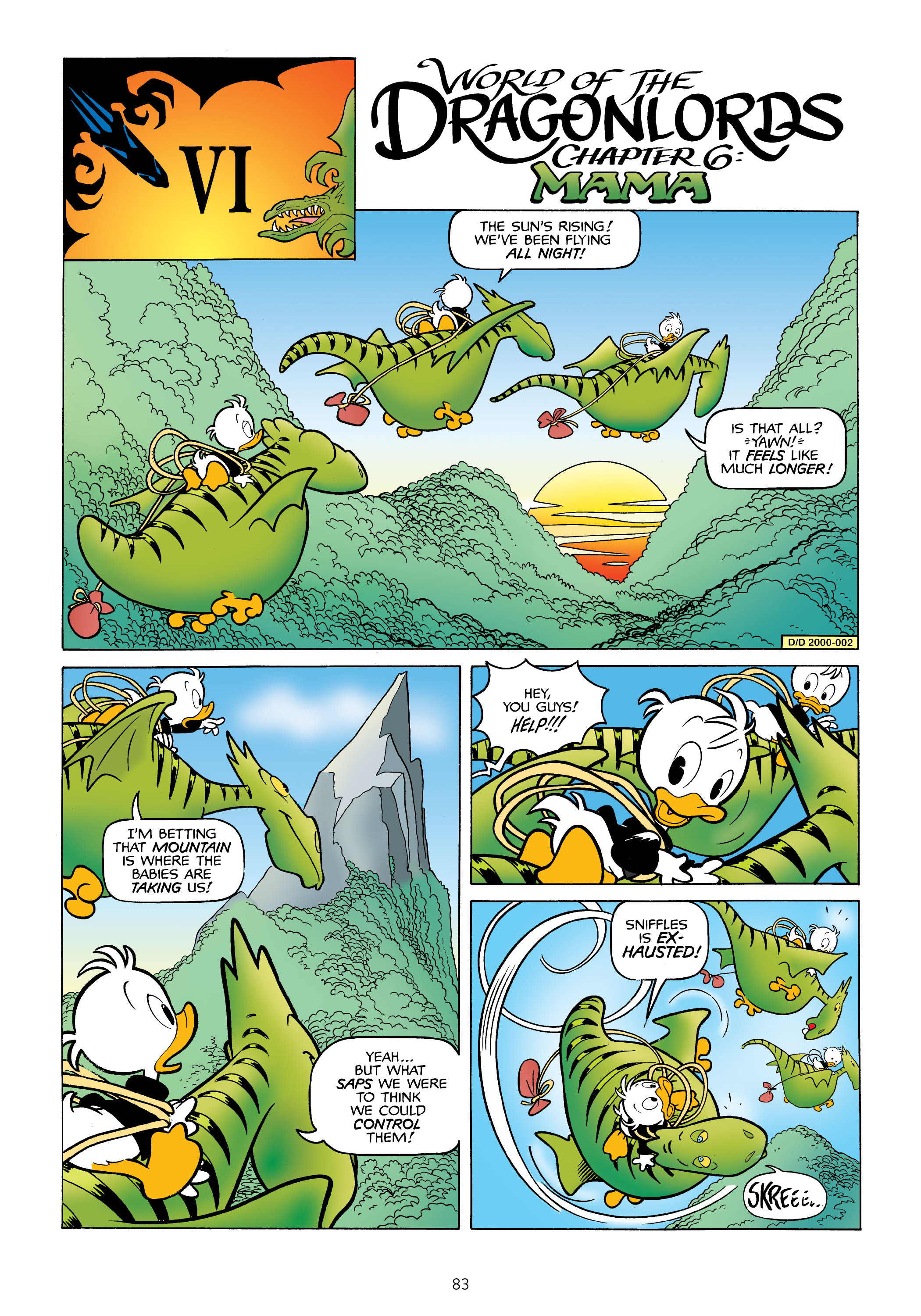 Donald Duck and Uncle Scrooge: World of the Dragonlords (2021) issue 1 - Page 84