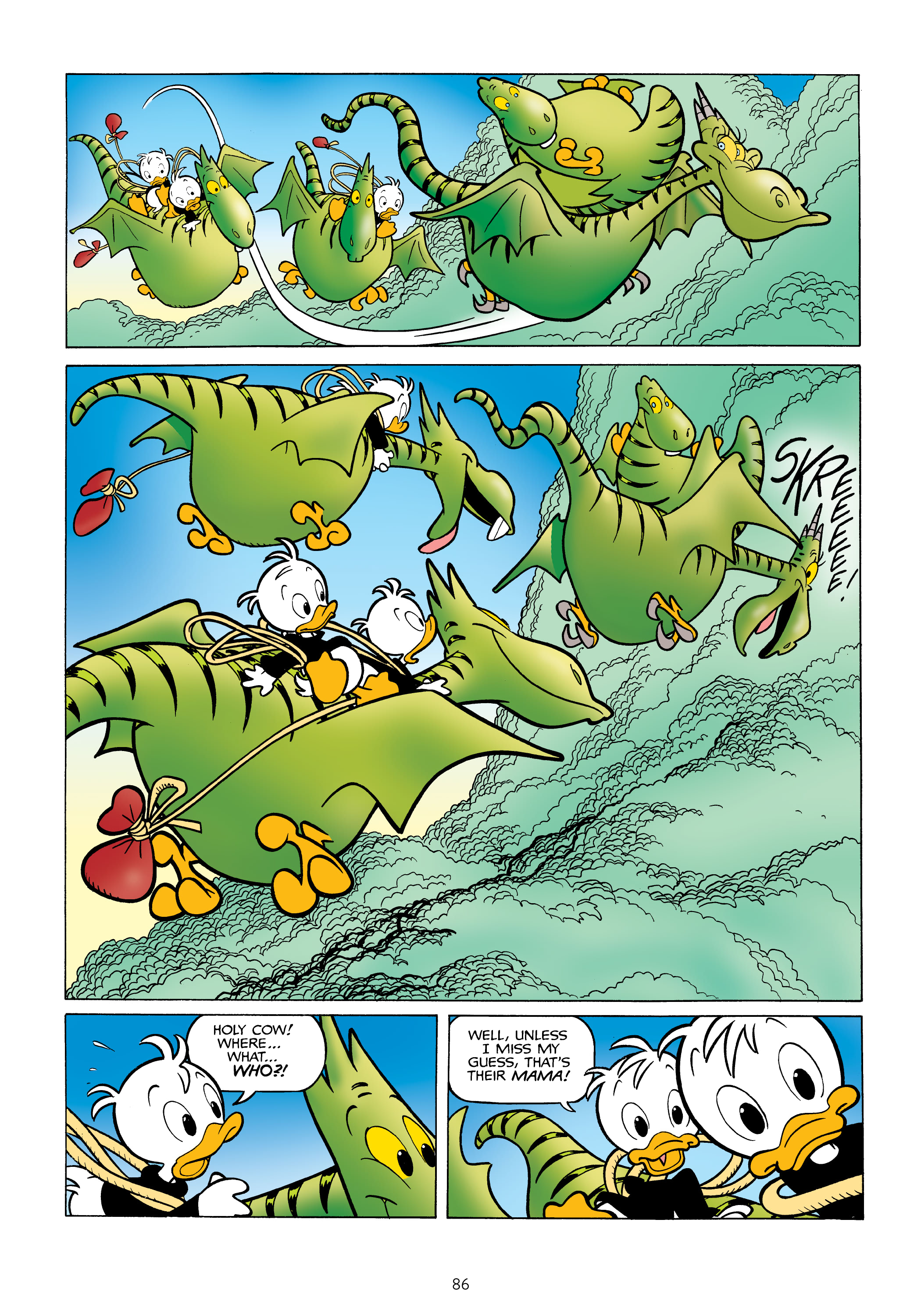 Donald Duck and Uncle Scrooge: World of the Dragonlords (2021) issue 1 - Page 87