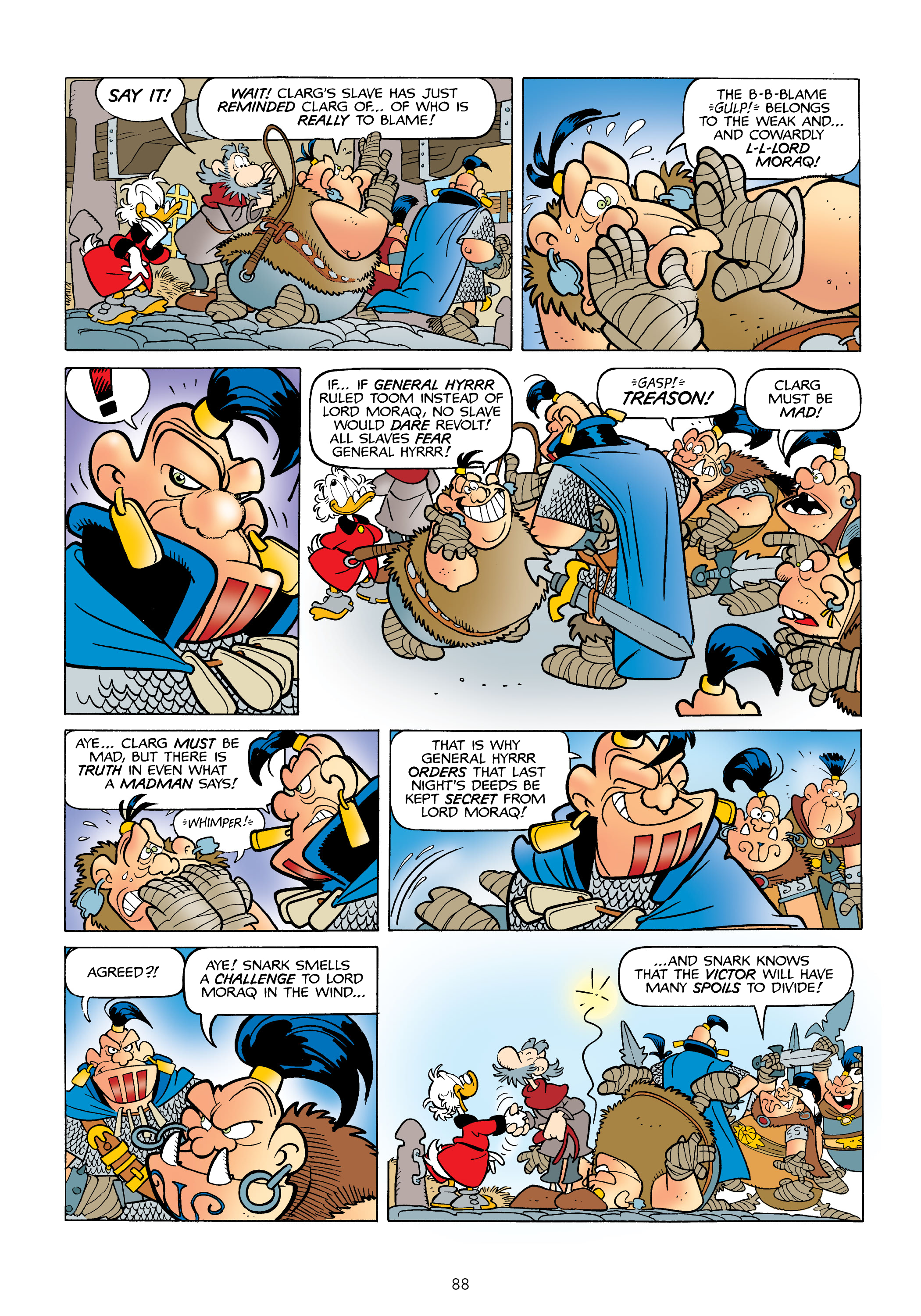 Donald Duck and Uncle Scrooge: World of the Dragonlords (2021) issue 1 - Page 89