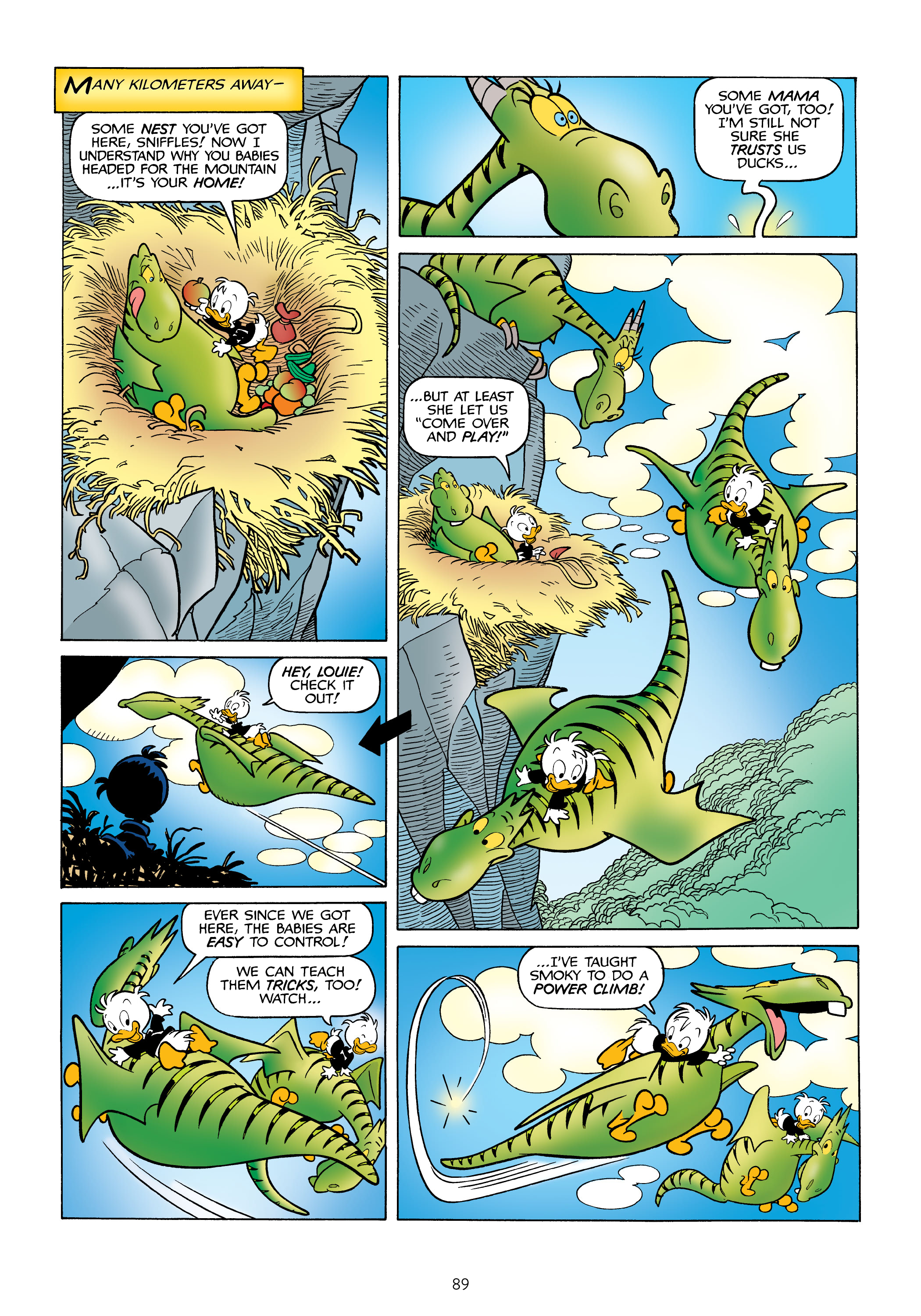 Donald Duck and Uncle Scrooge: World of the Dragonlords (2021) issue 1 - Page 90