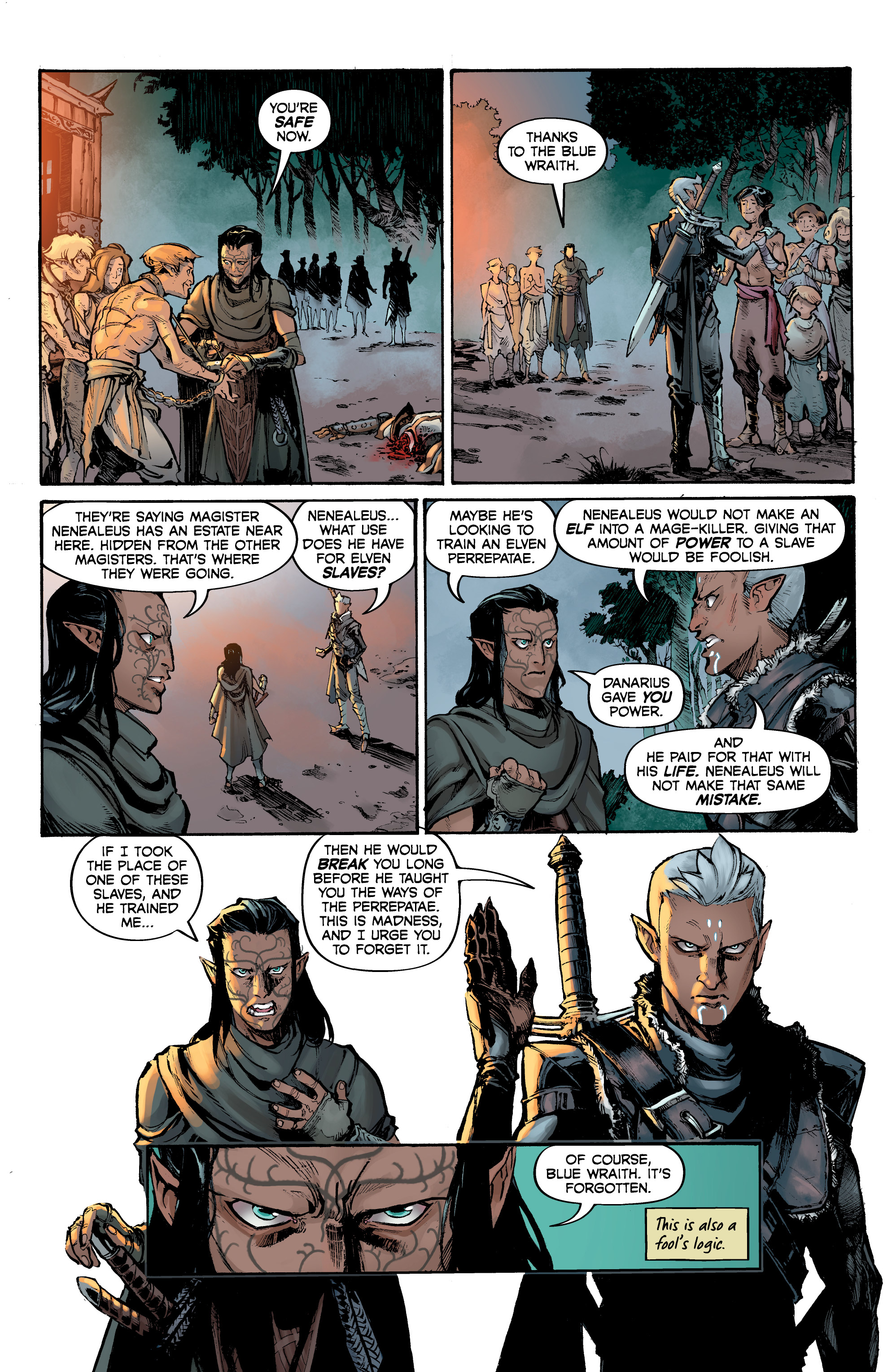 Read Dragon Age: Blue Wraith (2020-) Issue #1 Online - All Page