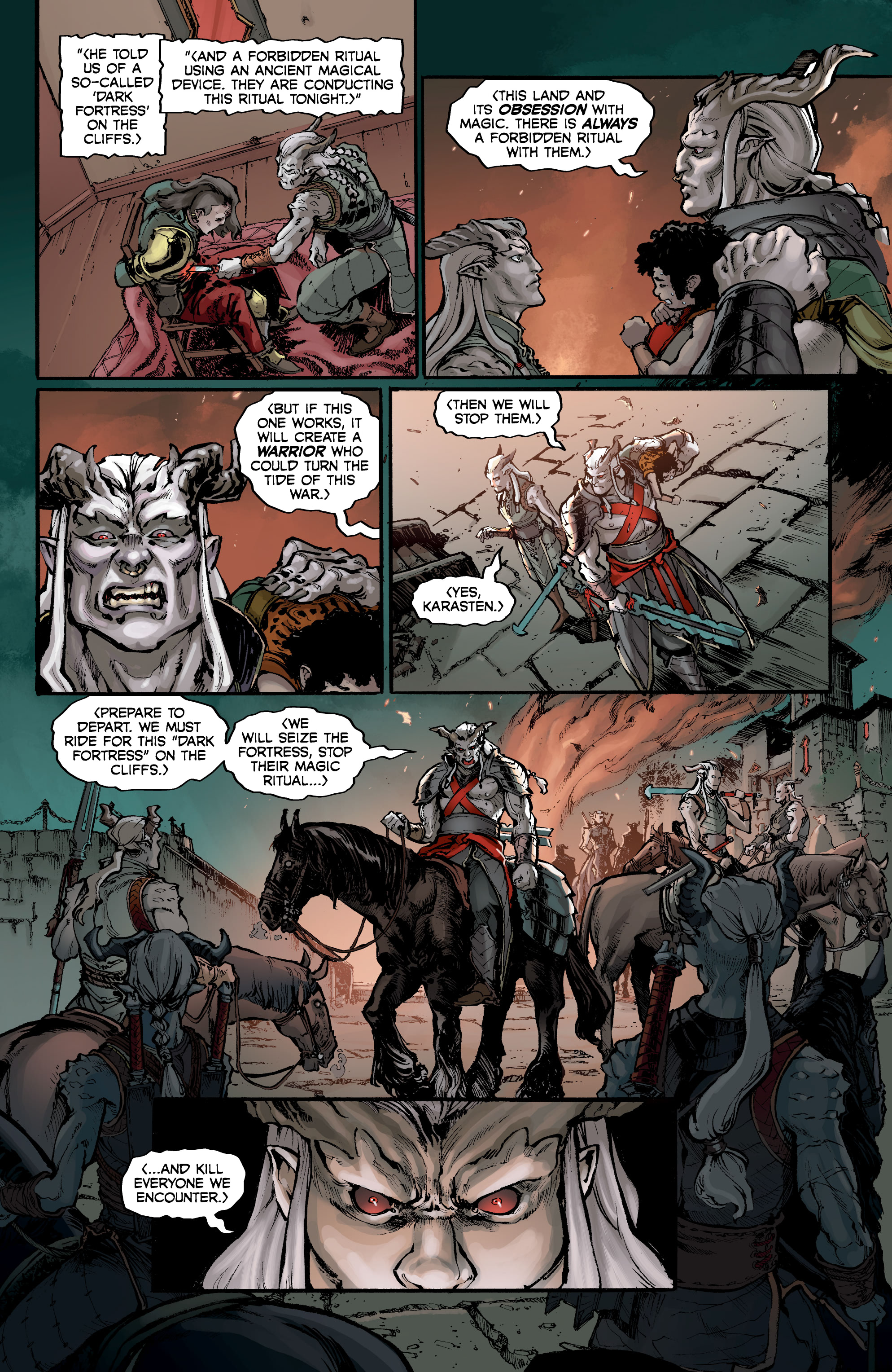 Dragon Age: Dark Fortress (2021-) issue 1 - Page 22