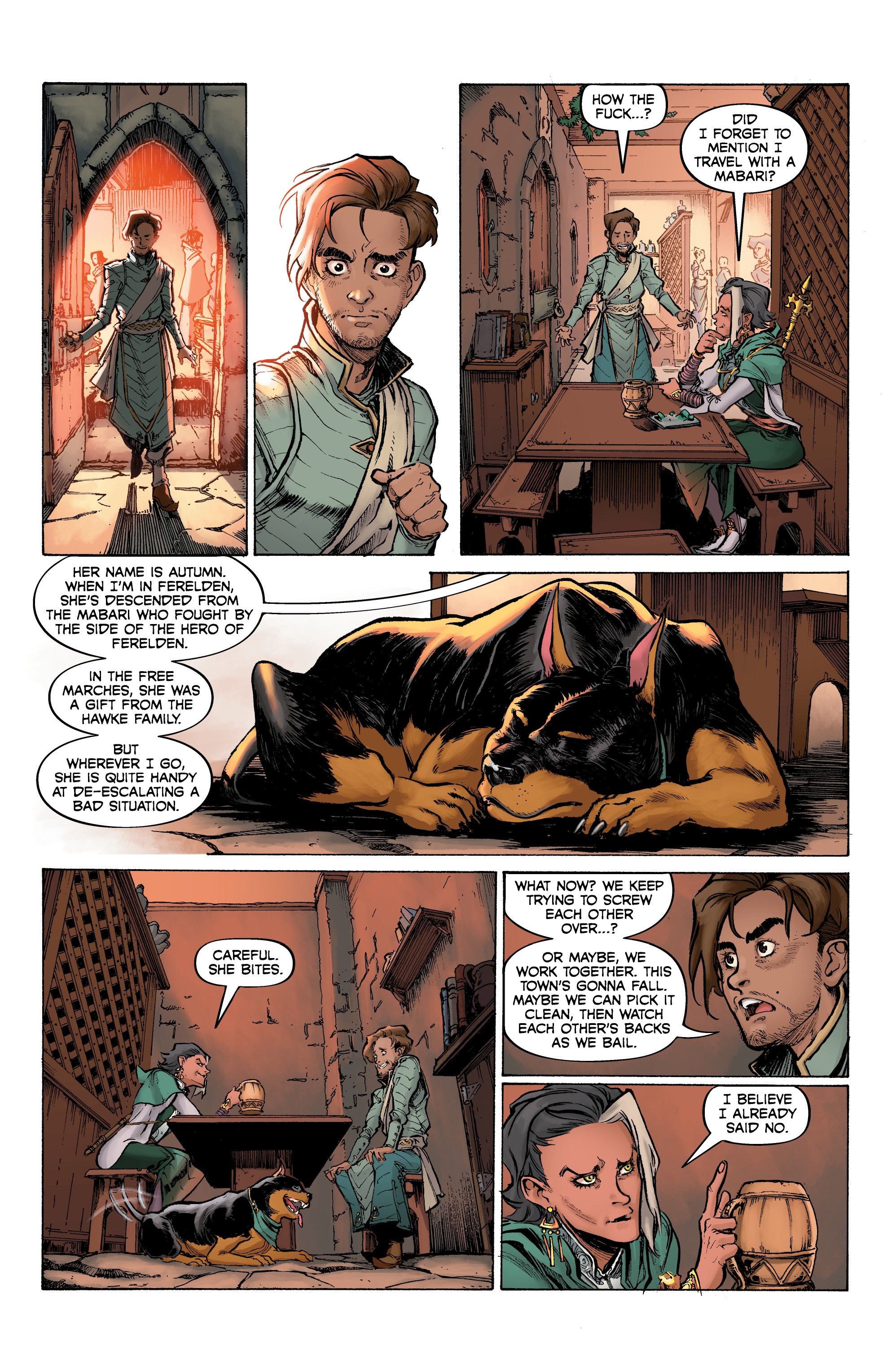 Dragon Age: Deception (2018-) issue 1 - Page 16