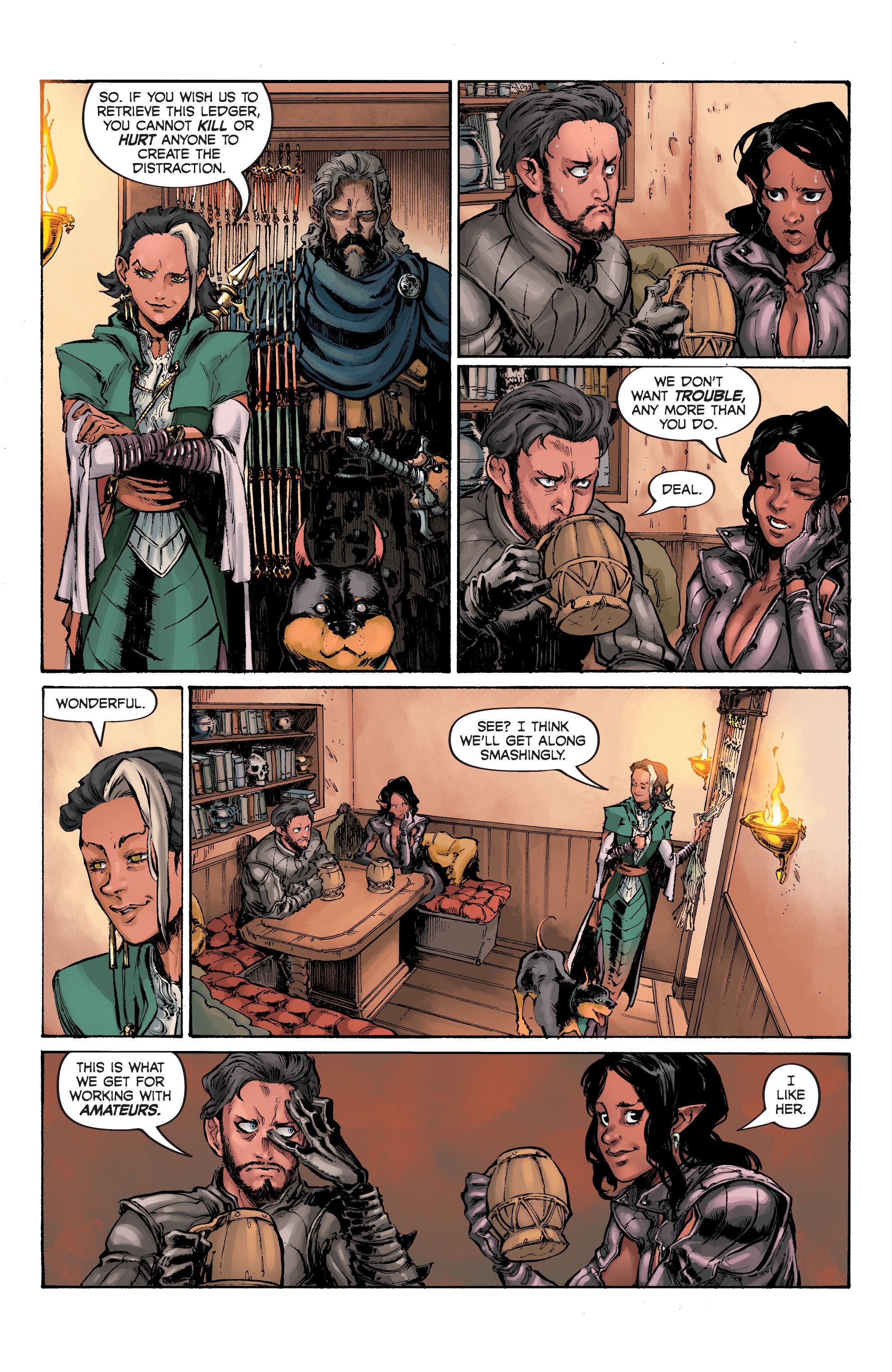 Dragon Age: Deception (2018-) issue 2 - Page 11