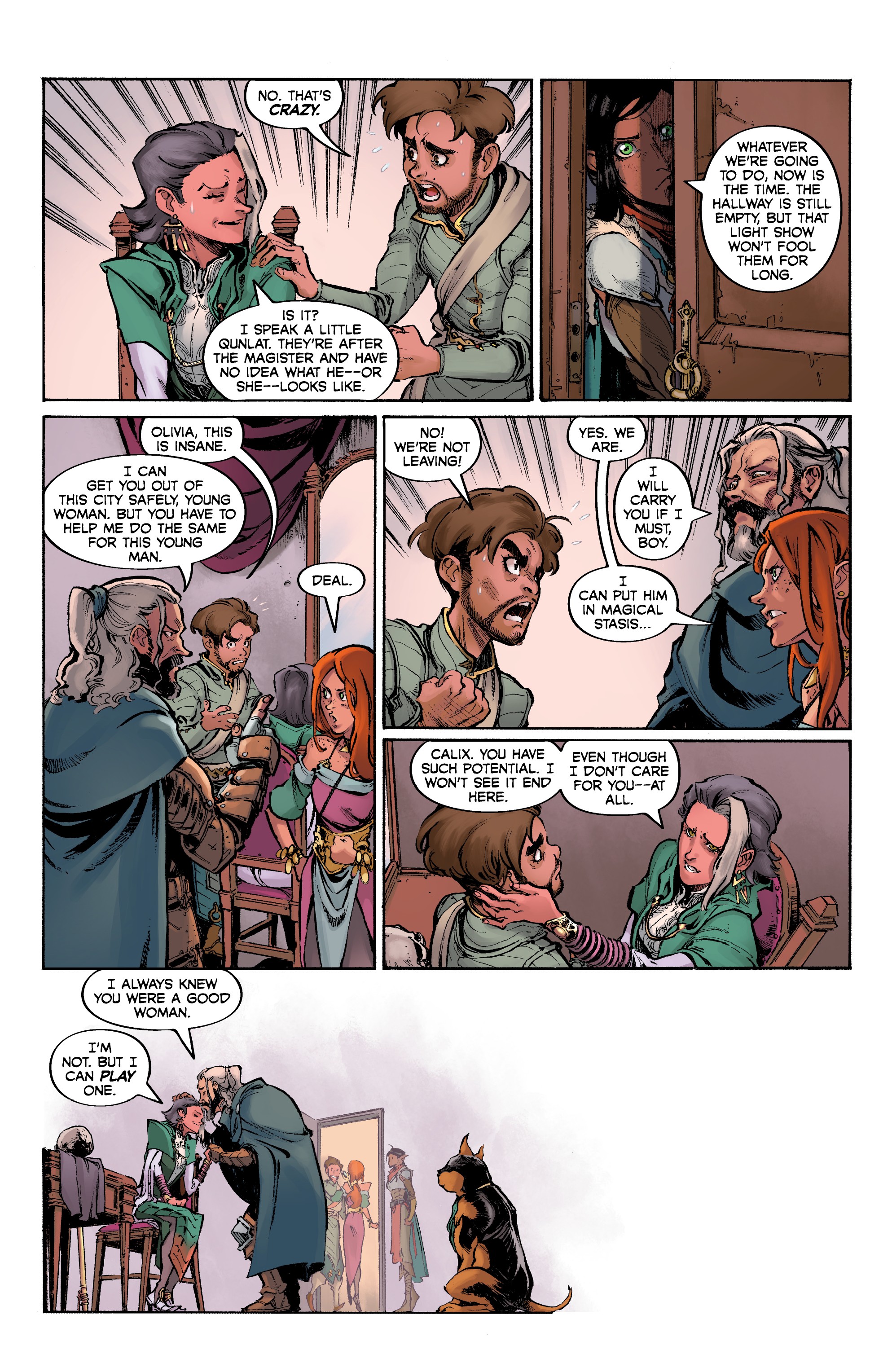 Dragon Age: Deception (2018-) issue 3 - Page 17