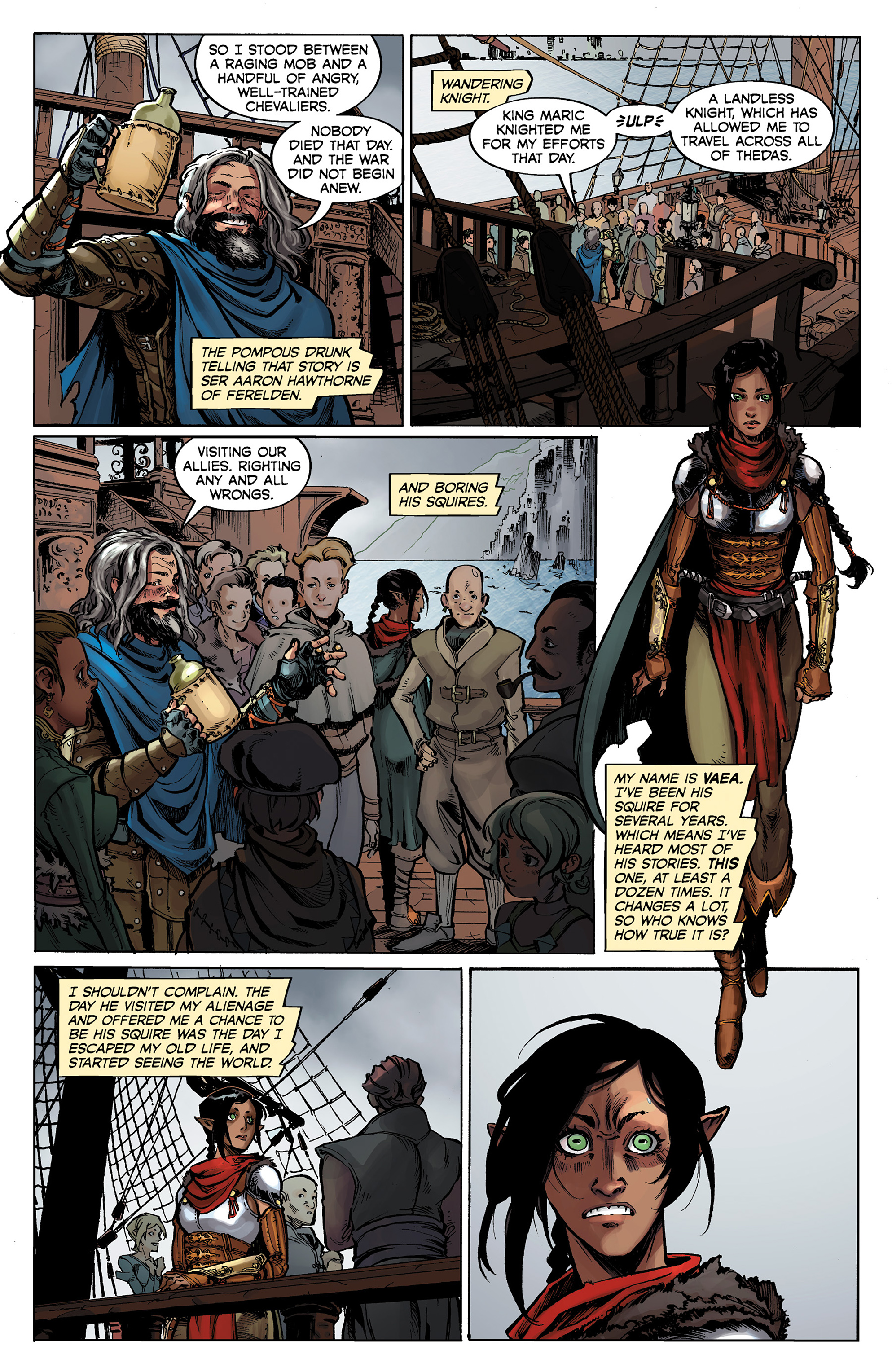 Dragon Age: Knight Errant (2017) issue 1 - Page 5