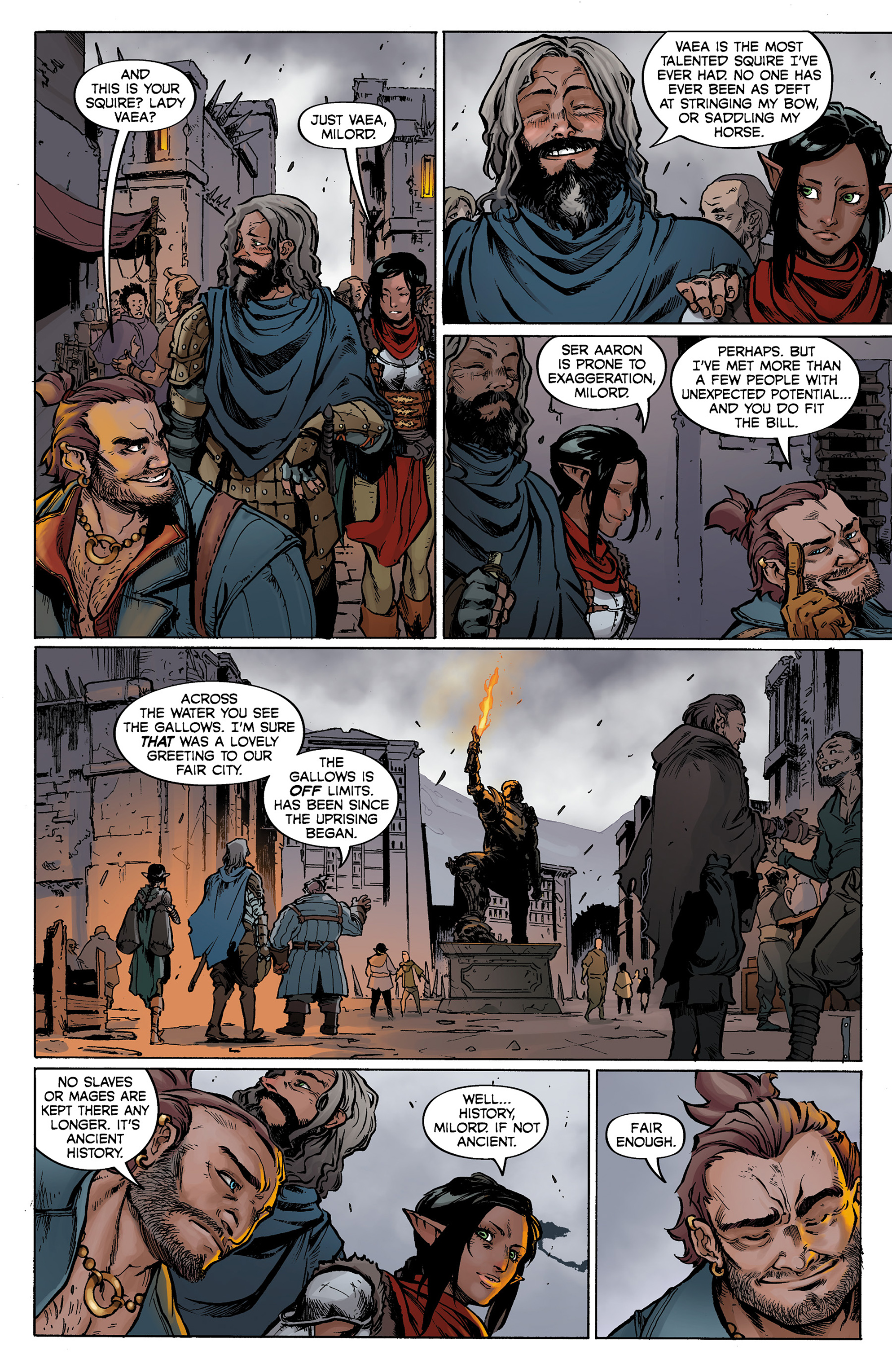 Dragon Age: Knight Errant (2017) issue 1 - Page 8