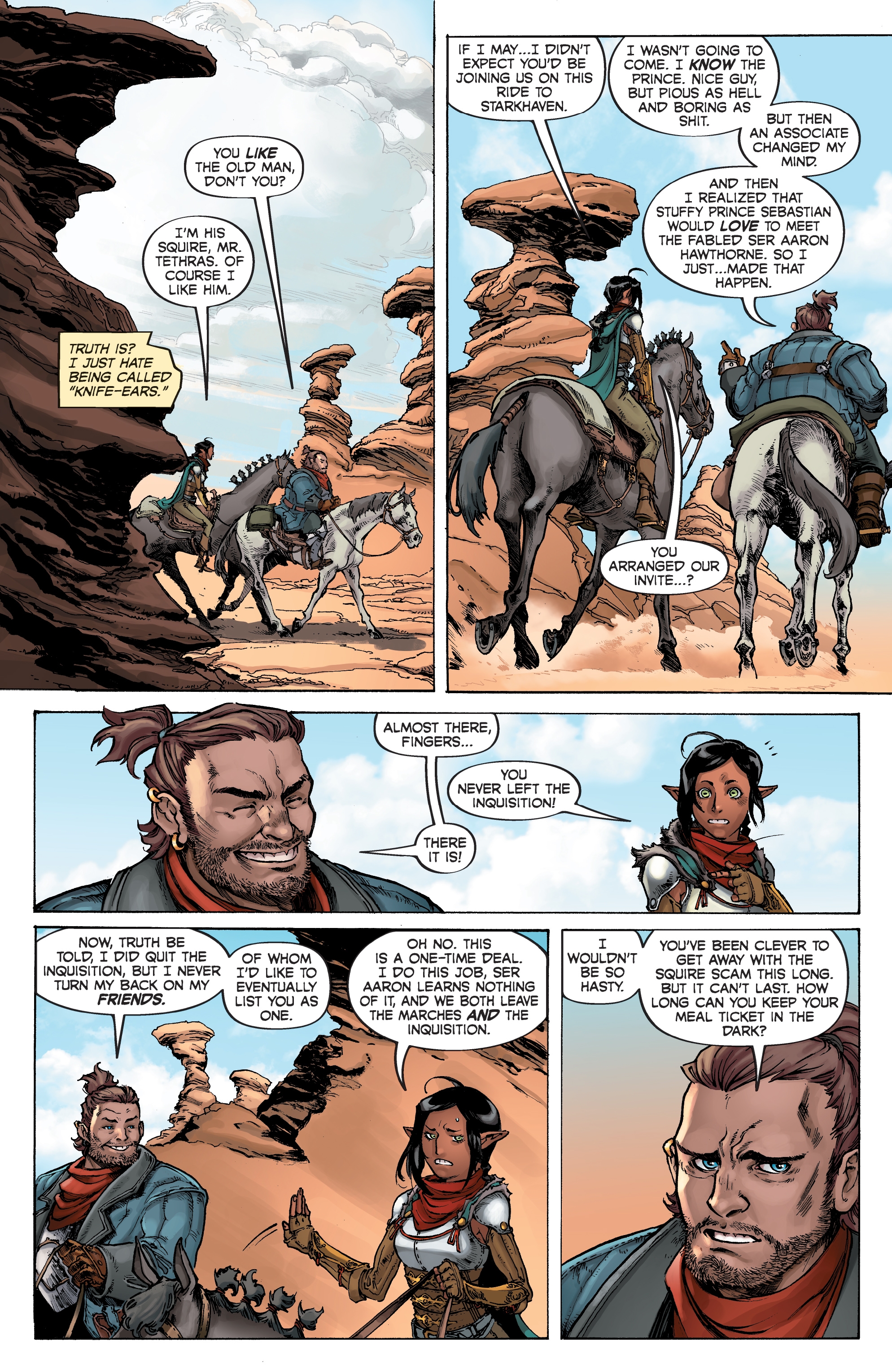 Dragon Age: Knight Errant (2017) issue 3 - Page 4