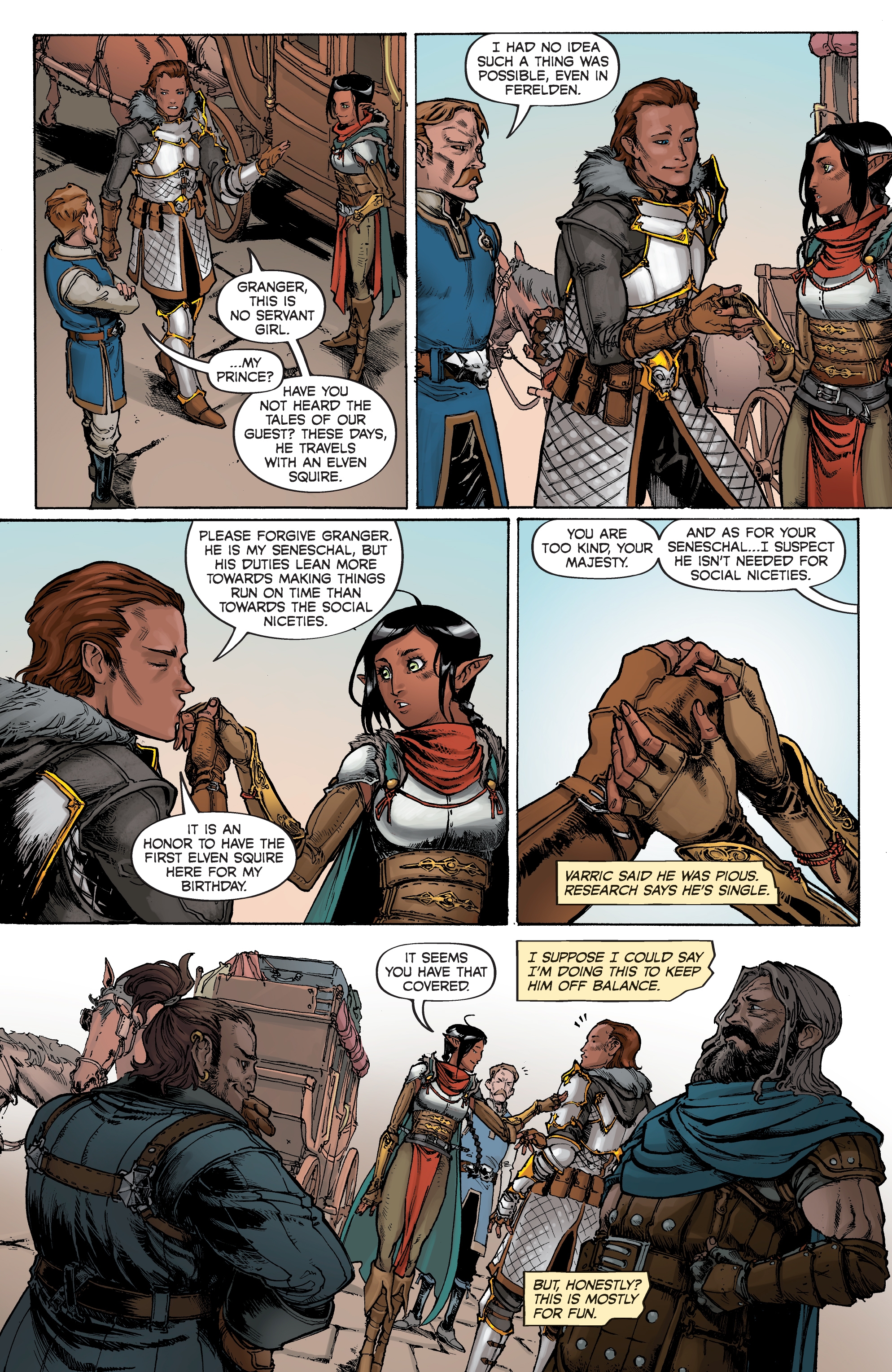 Dragon Age: Knight Errant (2017) issue 3 - Page 7