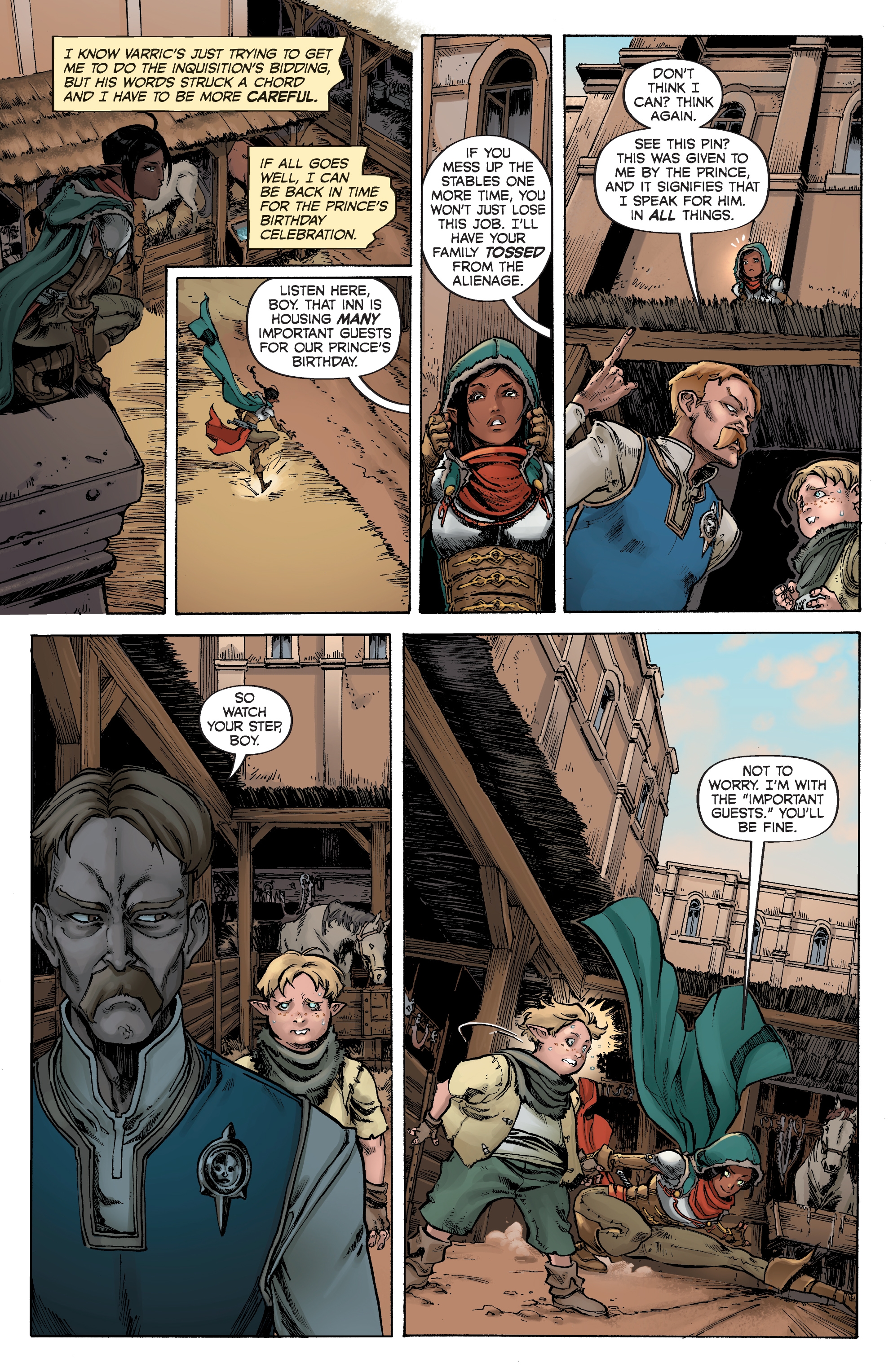 Dragon Age: Knight Errant (2017) issue 3 - Page 9