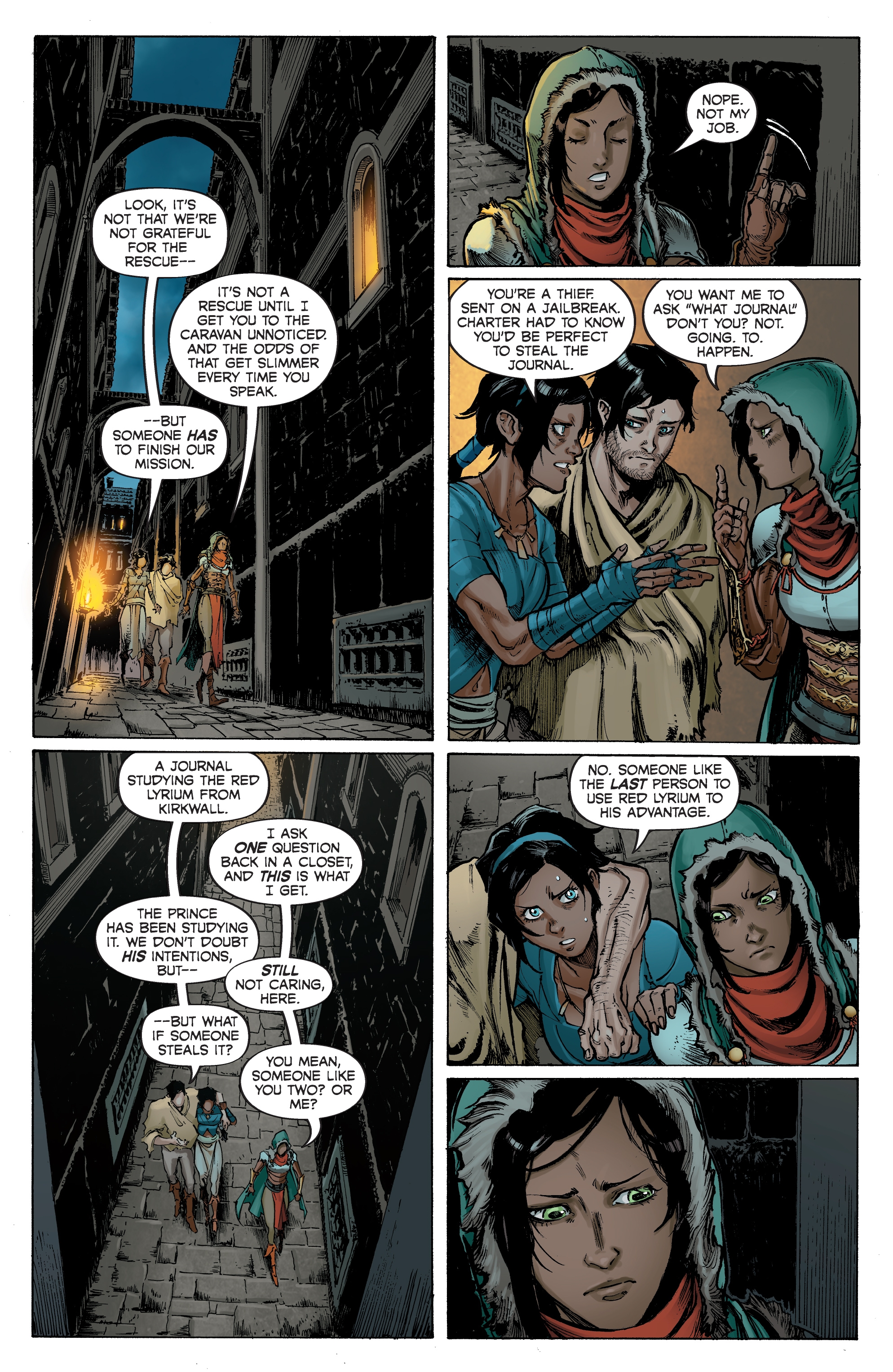 Dragon Age: Knight Errant (2017) issue 3 - Page 19