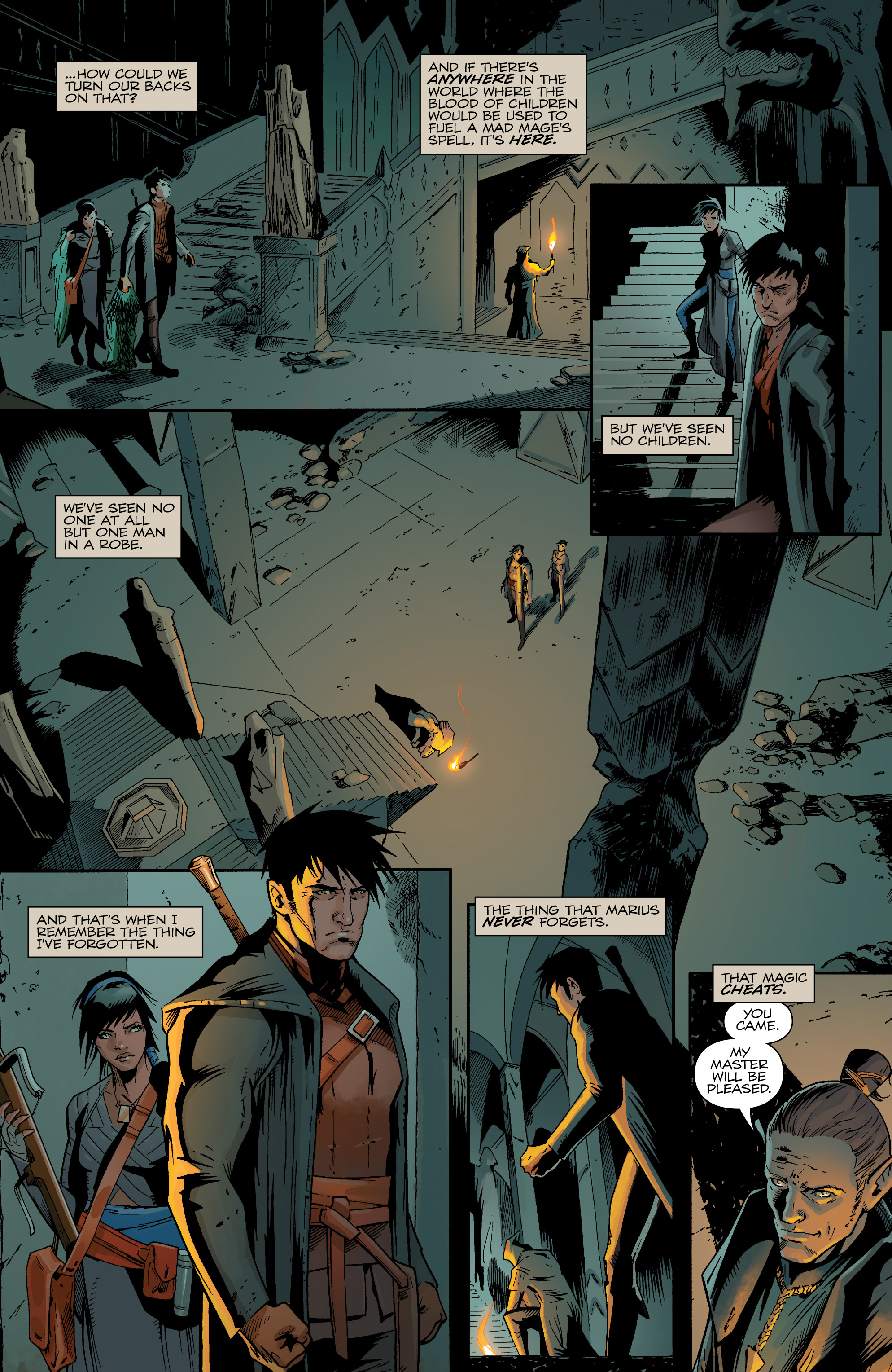 Dragon Age: The First Five Graphic Novels (2021) issue TPB - Page 221