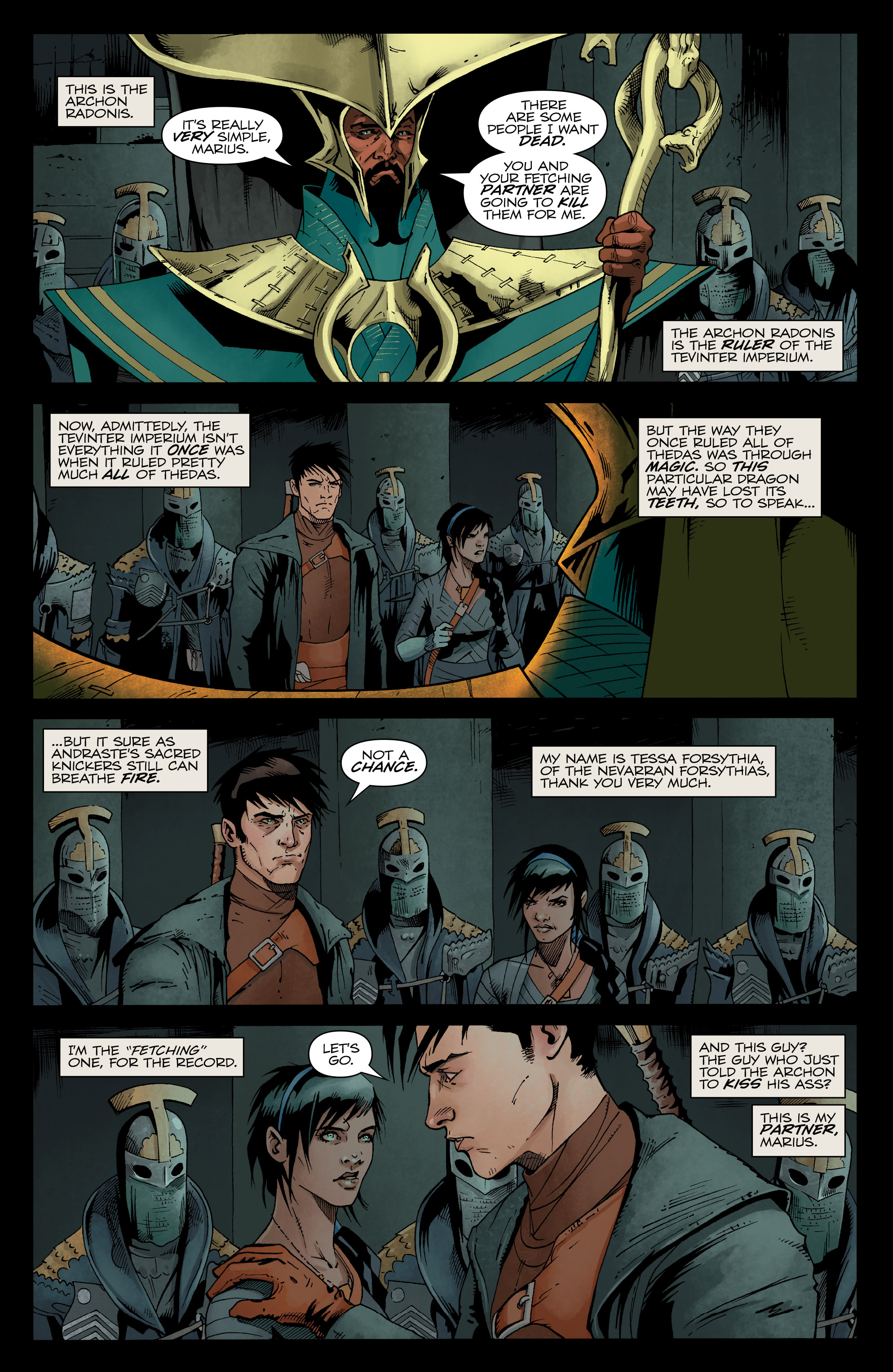 Dragon Age: The First Five Graphic Novels (2021) issue TPB - Page 223