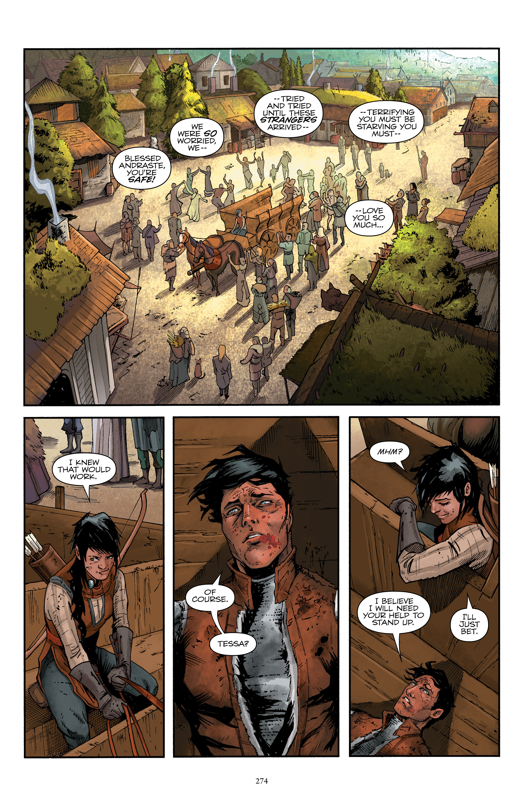 Dragon Age: The First Five Graphic Novels (2021) issue TPB - Page 255