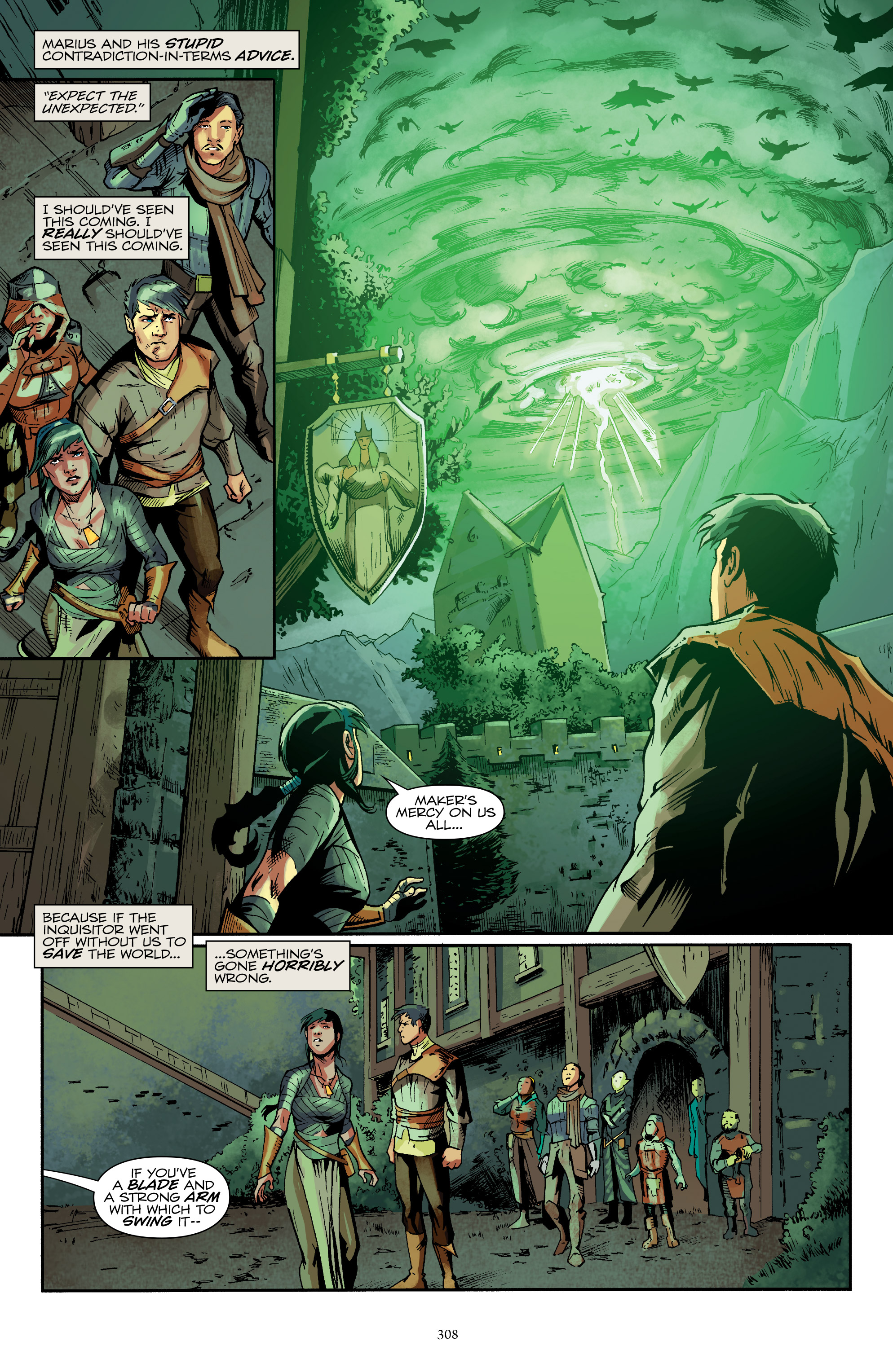 Dragon Age: The First Five Graphic Novels (2021) issue TPB - Page 286