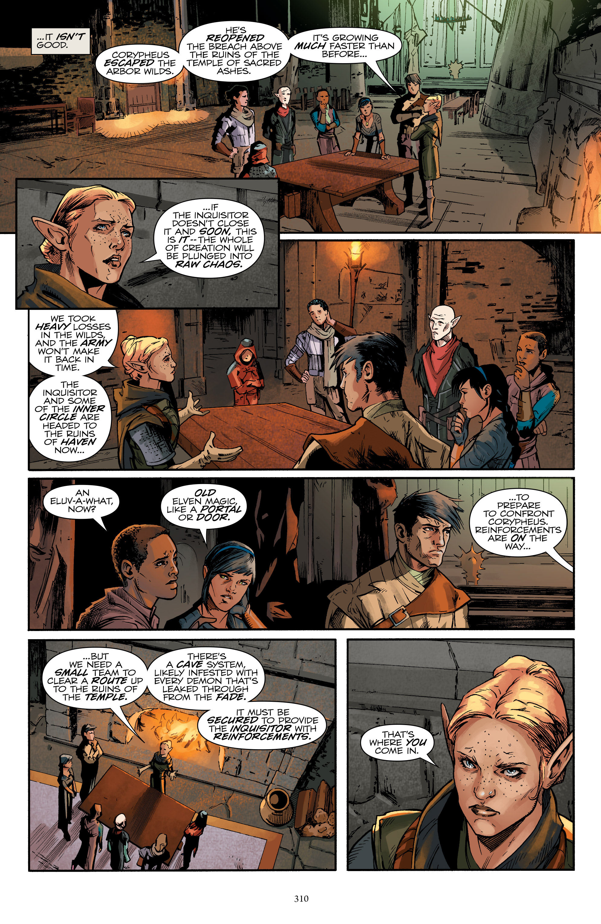 Dragon Age: The First Five Graphic Novels (2021) issue TPB - Page 288