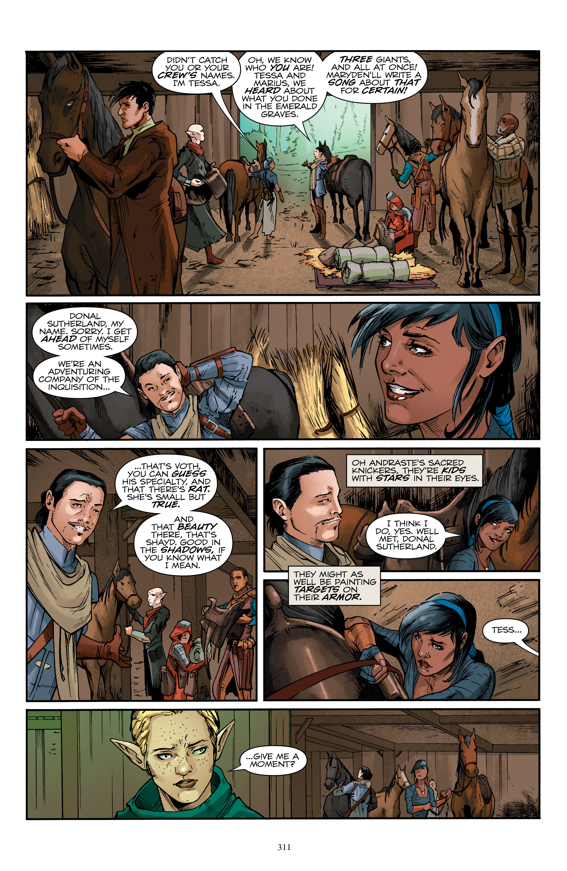 Dragon Age: The First Five Graphic Novels (2021) issue TPB - Page 289